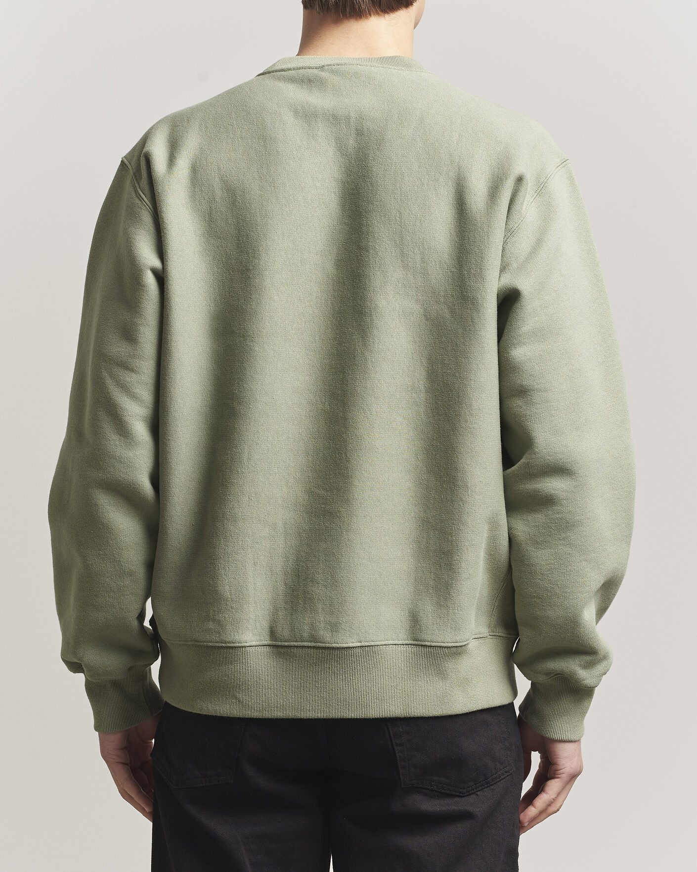 Herr | Tröjor | Nudie Jeans | Hasse Crew Neck Sweatshirt Green