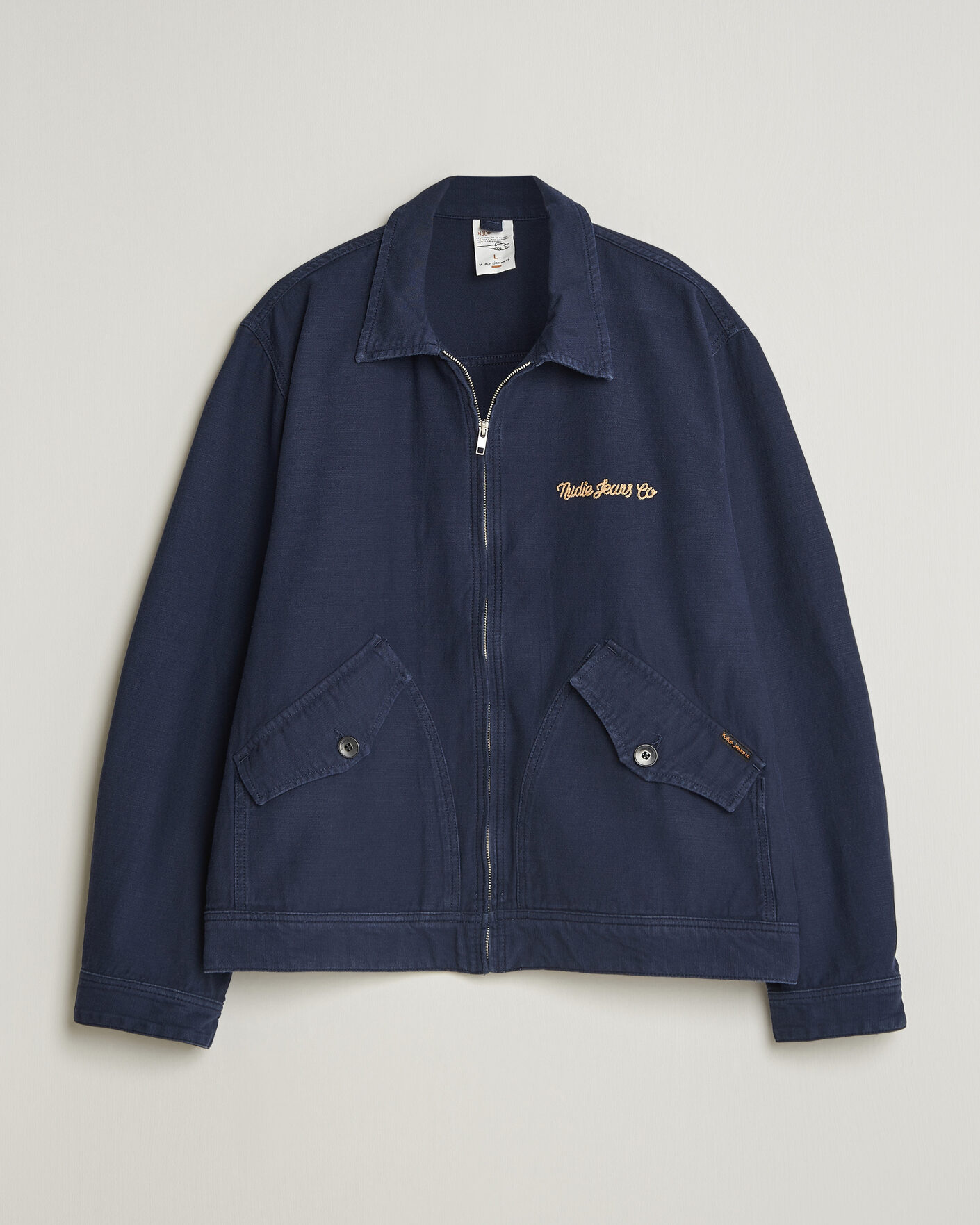 Herr | Jackor | Nudie Jeans | Blake Embroided Jacket Navy