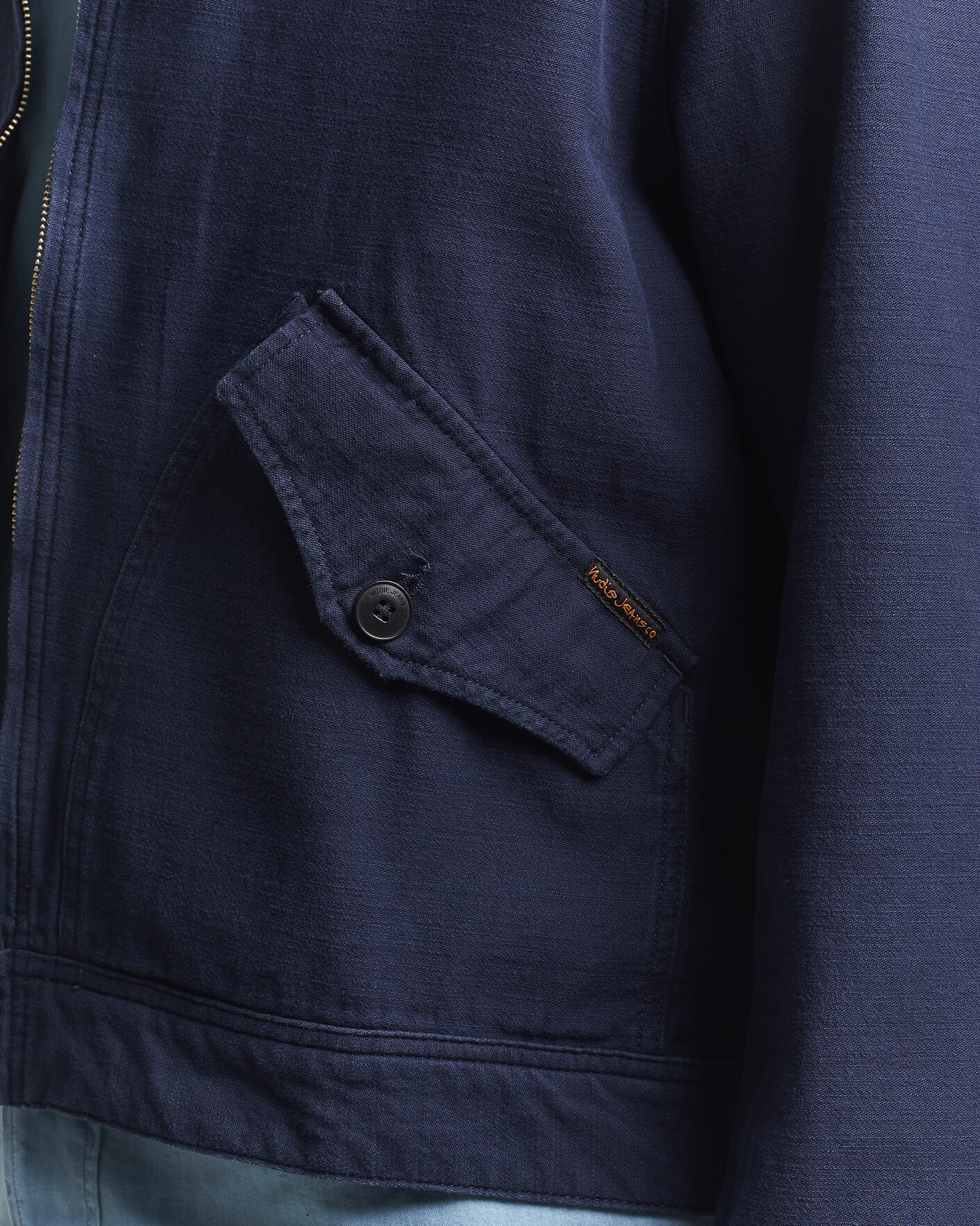 Herr | Jackor | Nudie Jeans | Blake Embroided Jacket Navy
