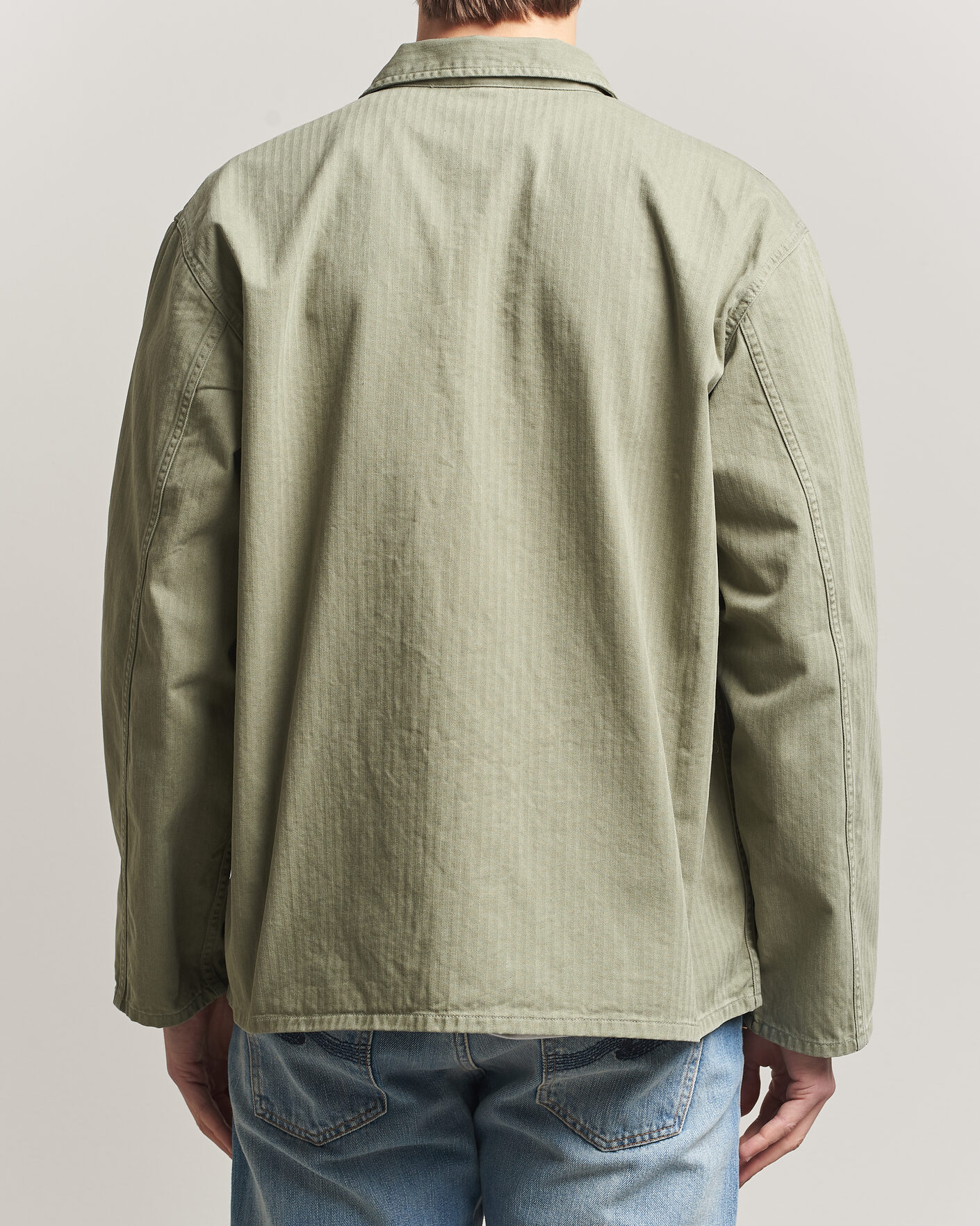 Herr | Skjortor | Nudie Jeans | Buddy Chore Jacket Pale Green
