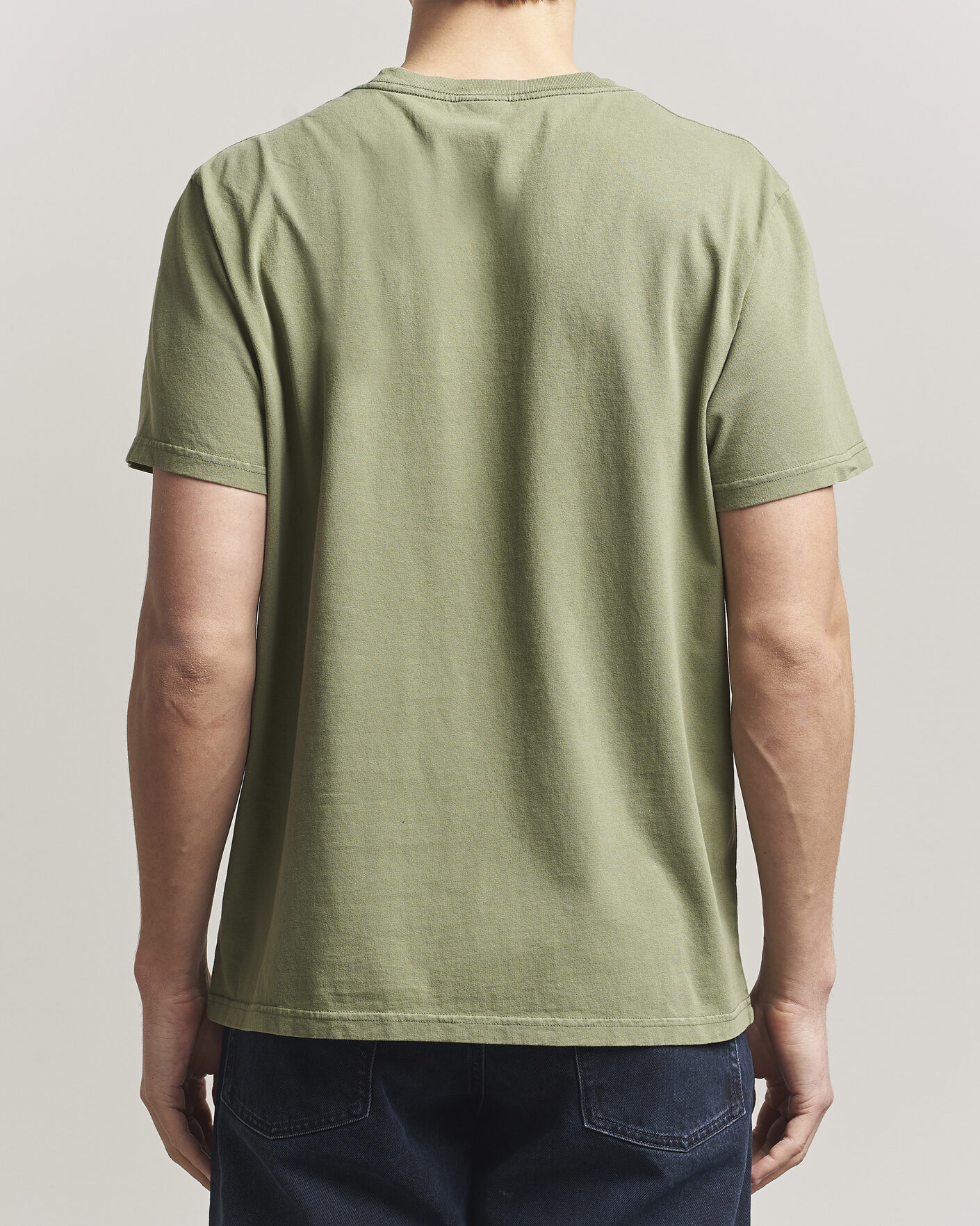 Herr | T-Shirts | Nudie Jeans | Roy Printed T-Shirt Green