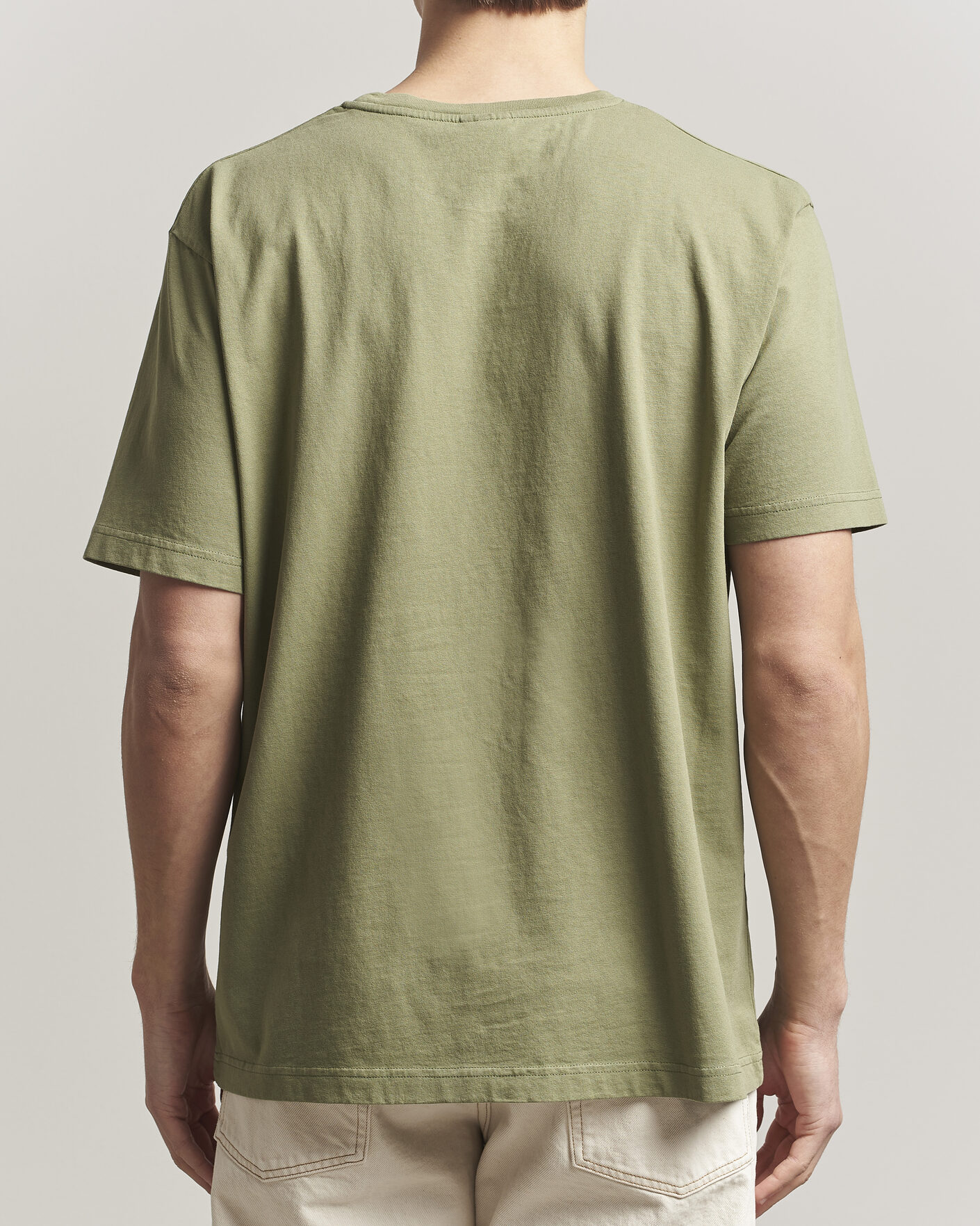 Herr | T-Shirts | Nudie Jeans | Uno Everyday Crew Neck T-Shirt Green
