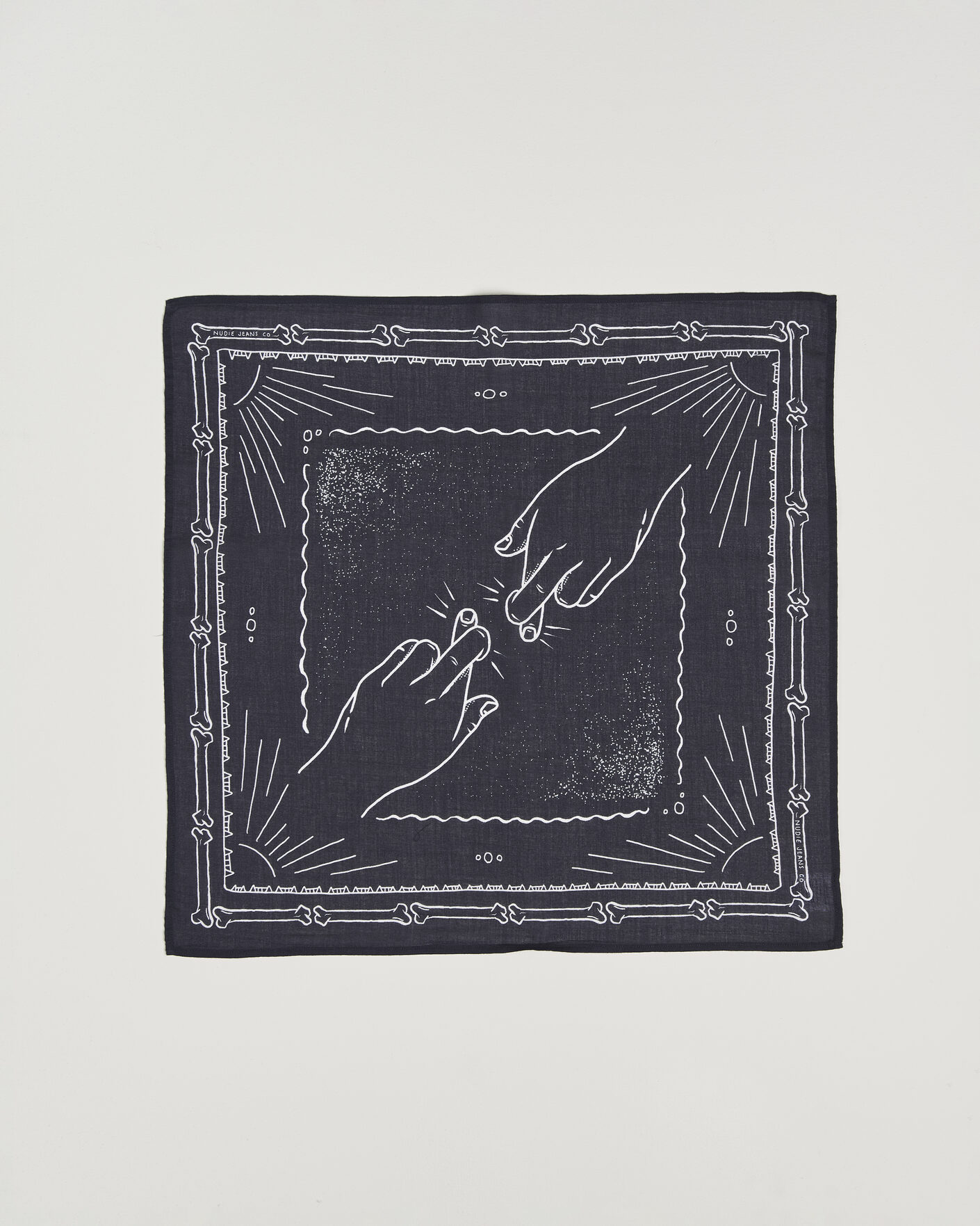 Herr | Scarves | Nudie Jeans | Ingrid Printed Bandana Blue