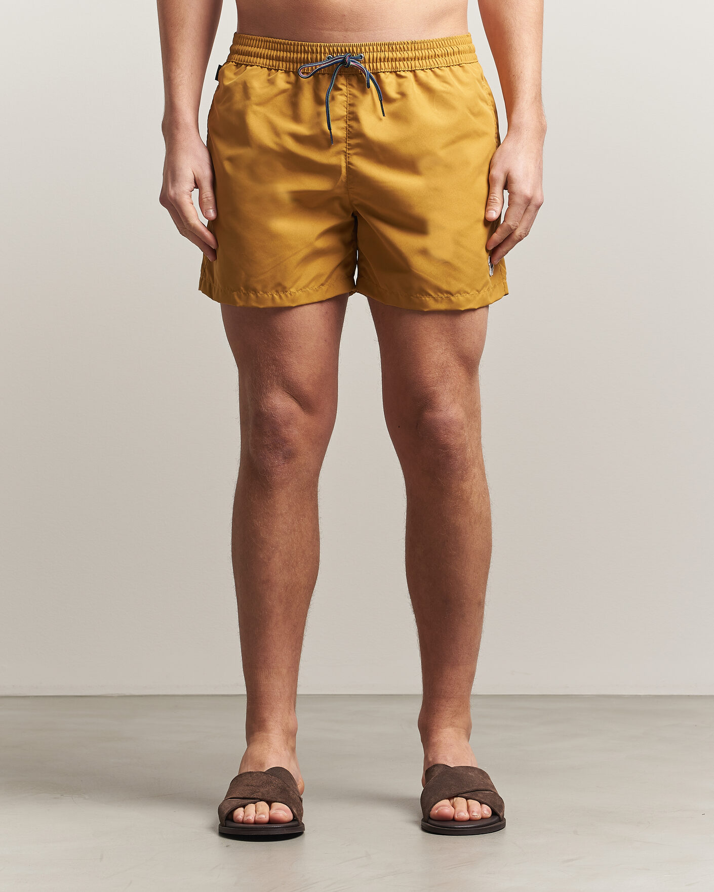 Herr | Badbyxor | Paul Smith | Zebra Swimshorts Yellow