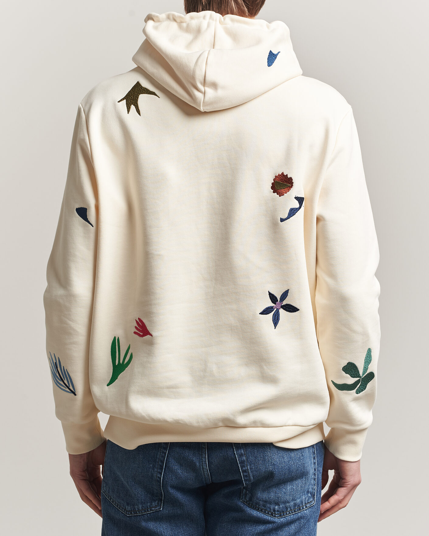 Herr | Tröjor | Paul Smith | Embroidered Hoodie White