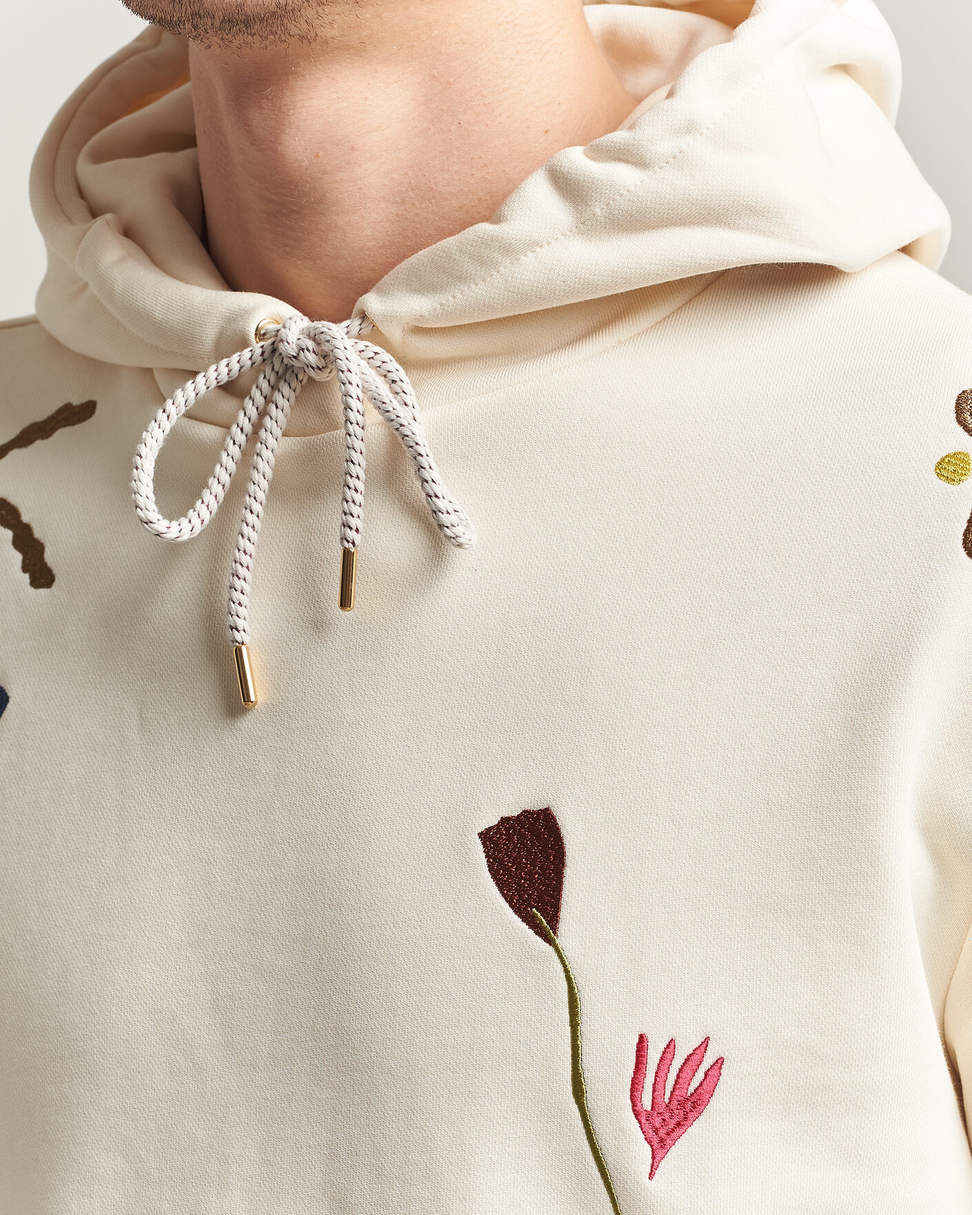 Herr | Tröjor | Paul Smith | Embroidered Hoodie White