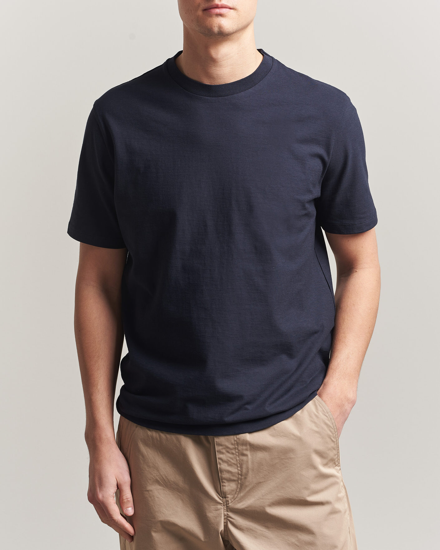 Herr | T-Shirts | Paul Smith | Crew Neck T-Shirt Navy