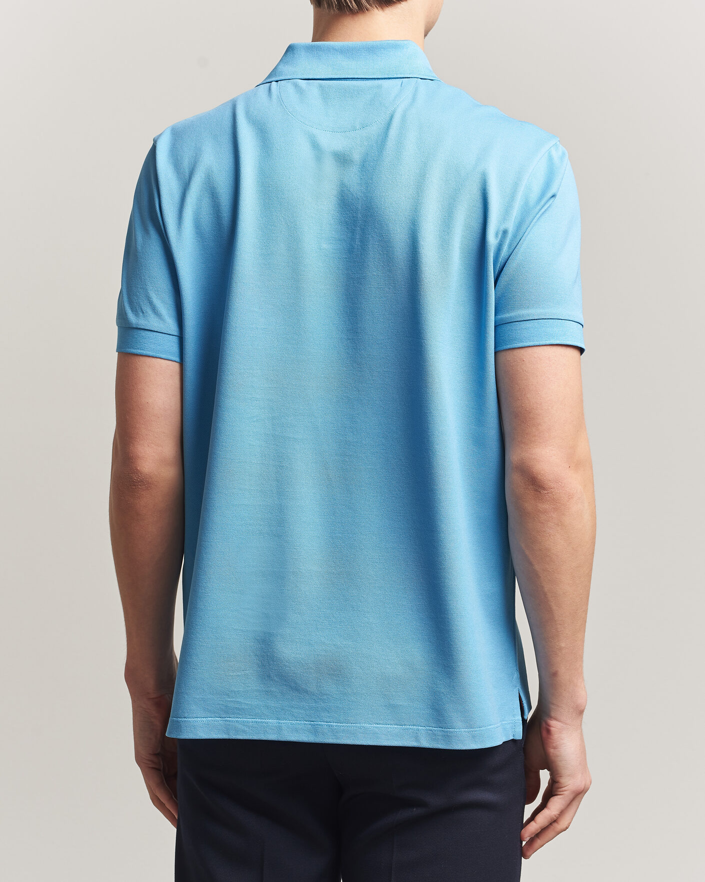 Herr | Pikéer | Paul Smith | Placket Stripe Polo Blue