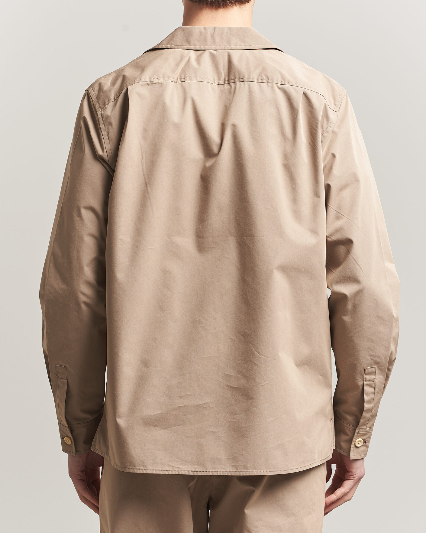 Herr | Skjortor | PS Paul Smith | Casual Cotton Overshirt Beige