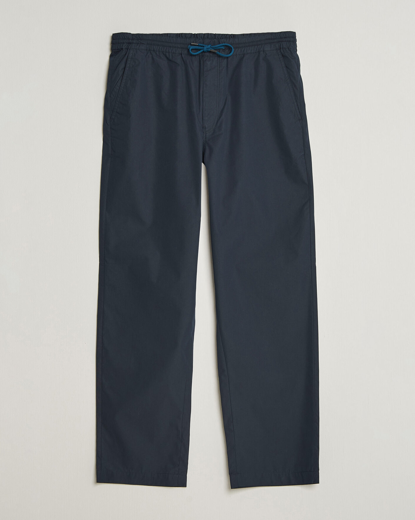Herr | Byxor | PS Paul Smith | Casual Cotton Drawstring Trousers Navy