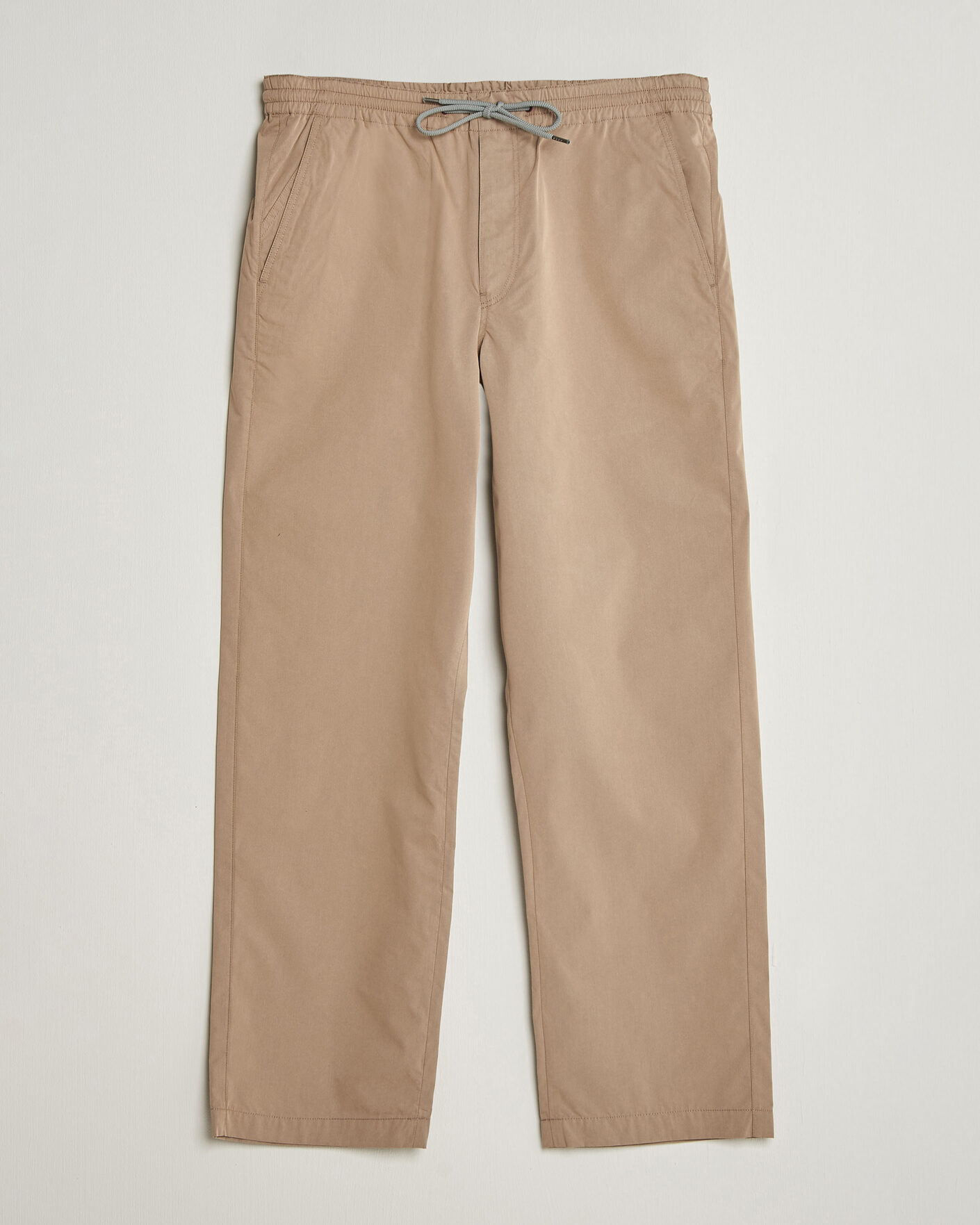Herr | Byxor | PS Paul Smith | Casual Cotton Drawstring Trousers Beige