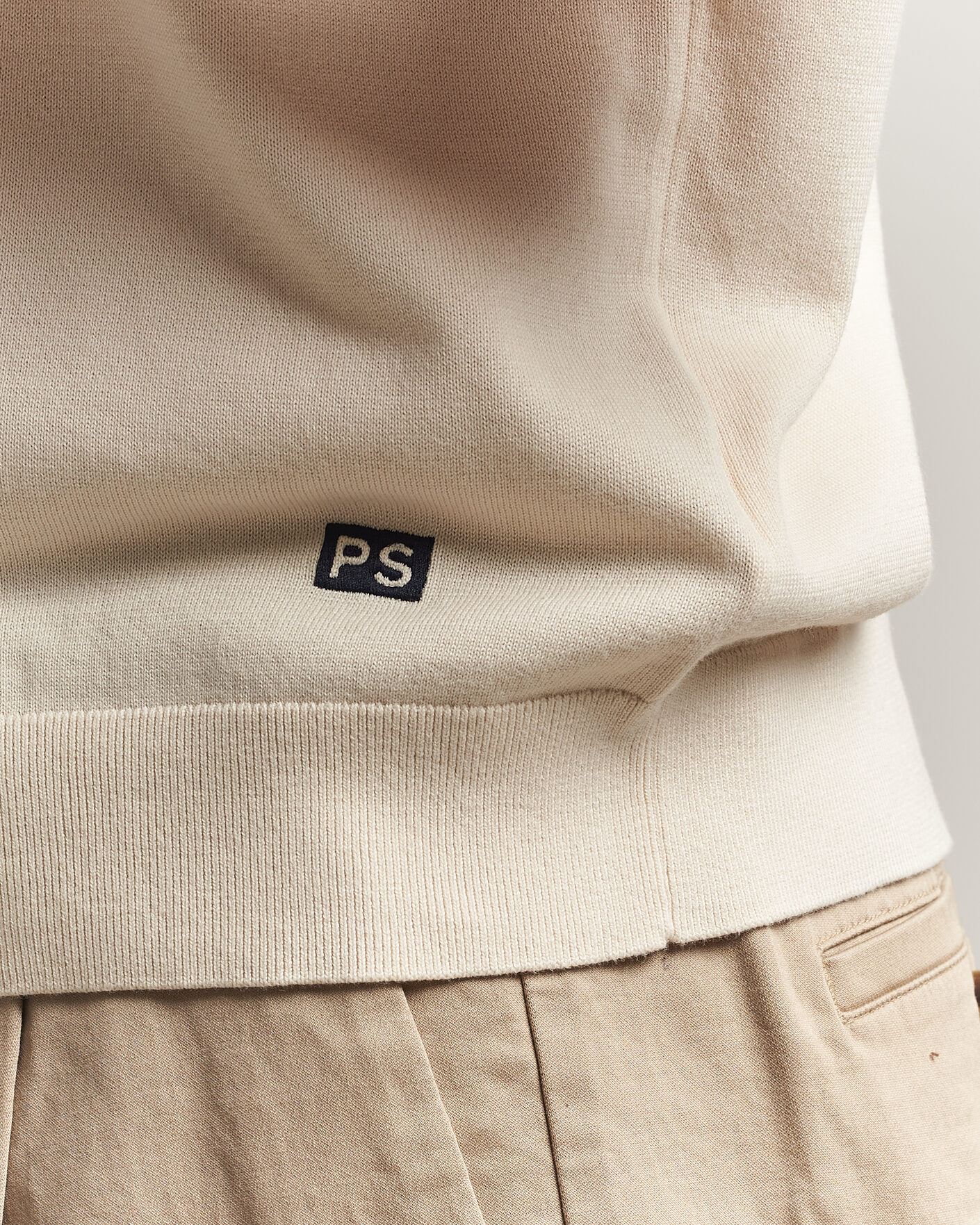 Herr | T-Shirts | PS Paul Smith | Cotton Knitted T-Shirt White