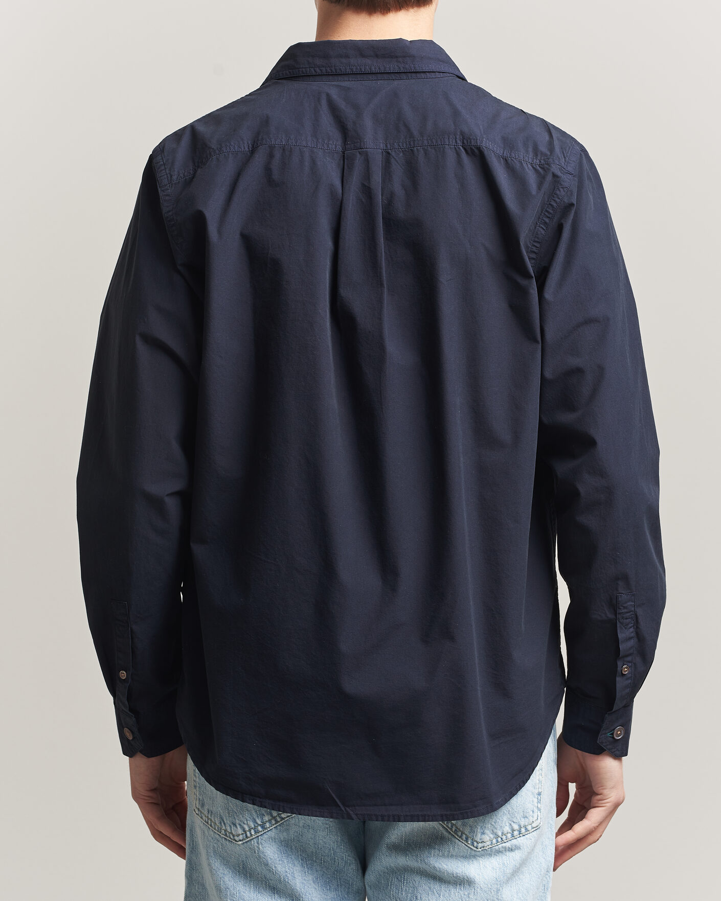 Herr | Skjortor | PS Paul Smith | Cotton Pocket Overshirt Navy
