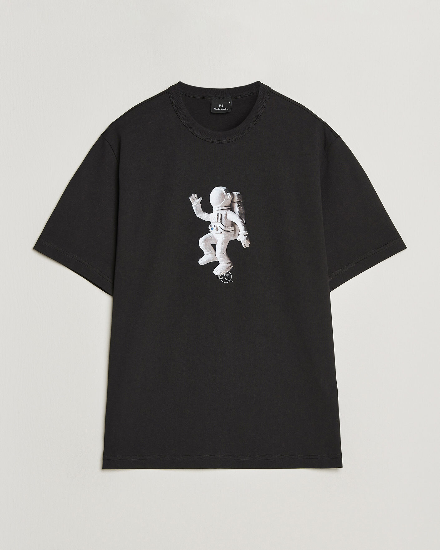 Herr | T-Shirts | PS Paul Smith | Astronaut Printed T-Shirt Black