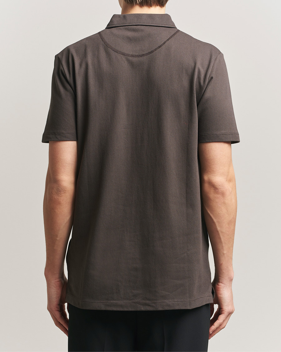 Herr | Pikéer | Sunspel | Riviera Polo Shirt Dark Chocolate