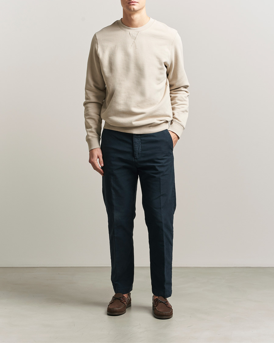 Herr | Tröjor | Sunspel | Loopback Sweatshirt Hazelwood