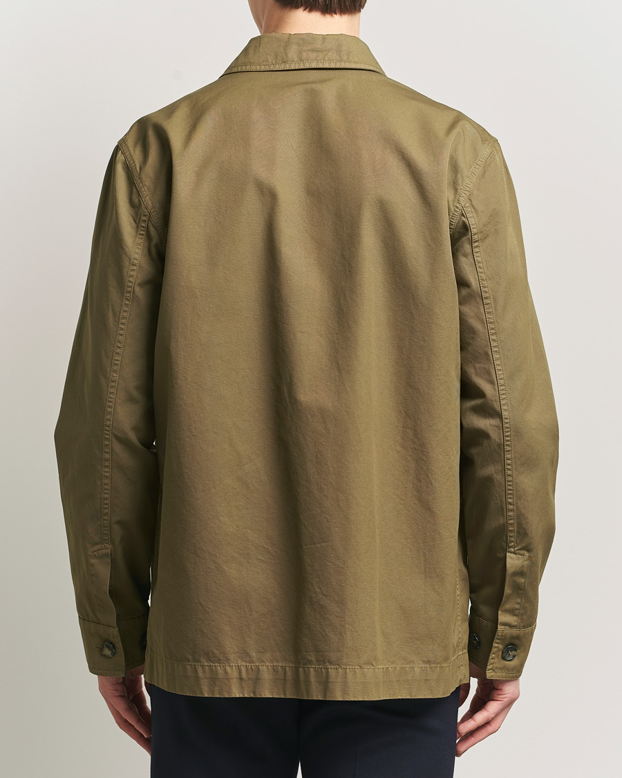 Herr | Jackor | Kiton | Cotton Canvas Chore Jacket Military