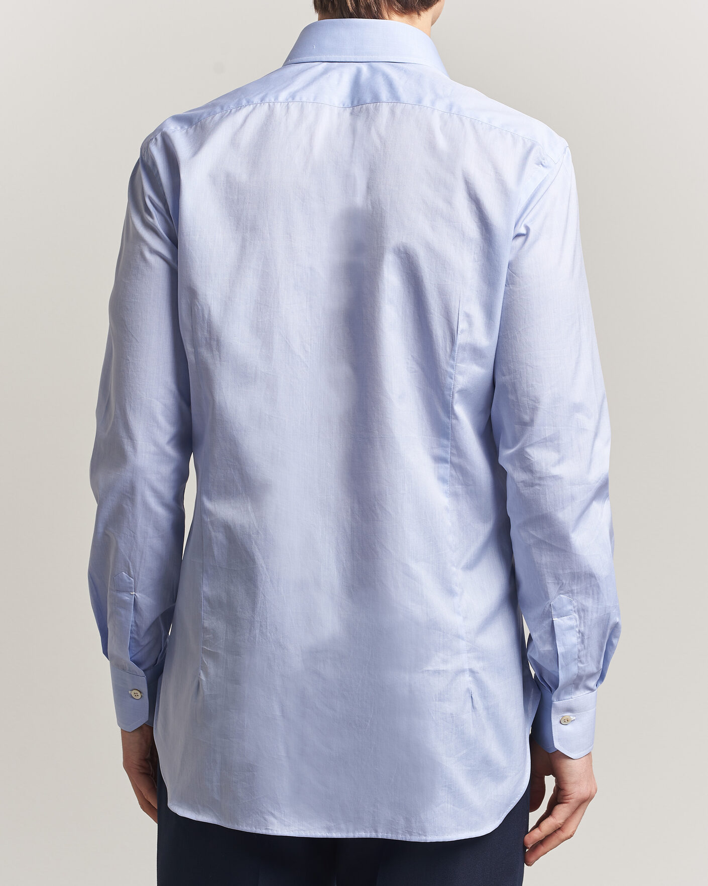 Herr | Skjortor | Kiton | Slim Fit Dress Shirt Light Blue