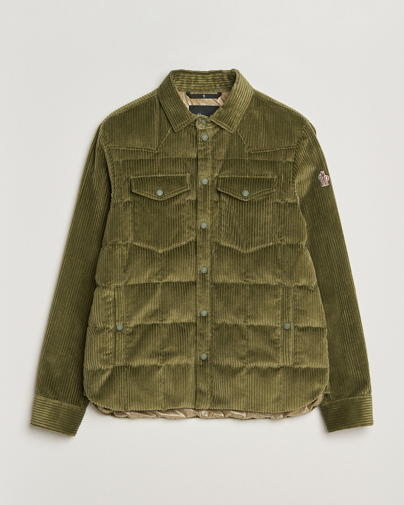 Herr | Jackor | Moncler Grenoble | Gelt Corduroy Shirt Jacket Military Green