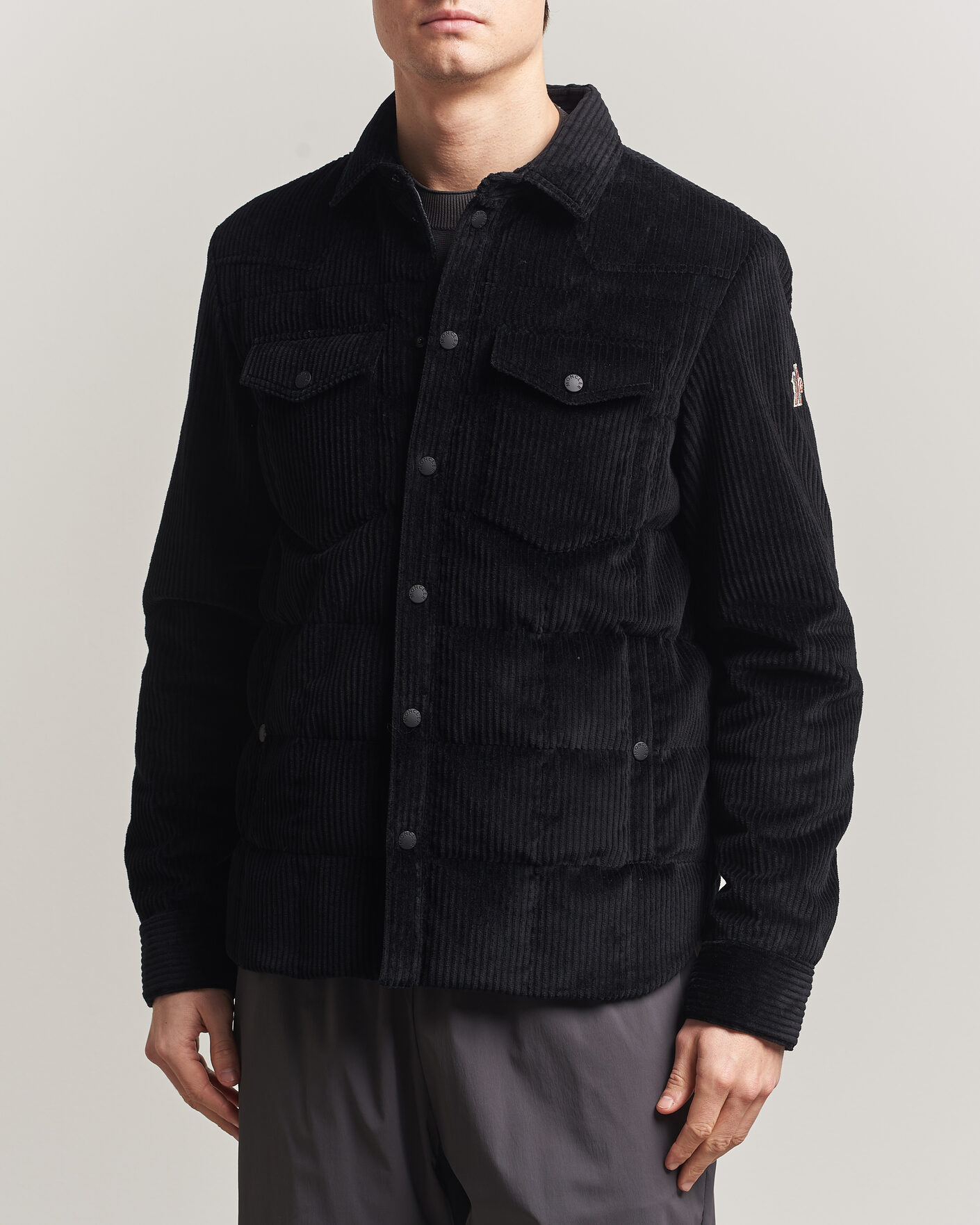 Herr | Jackor | Moncler Grenoble | Gelt Corduroy Shirt Jacket Black