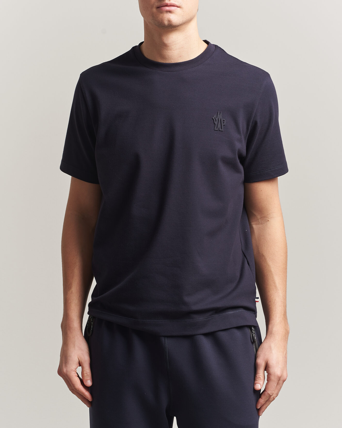 Herr | T-Shirts | Moncler Grenoble | 3-Pack Logo T-Shirts White/Grey/Black