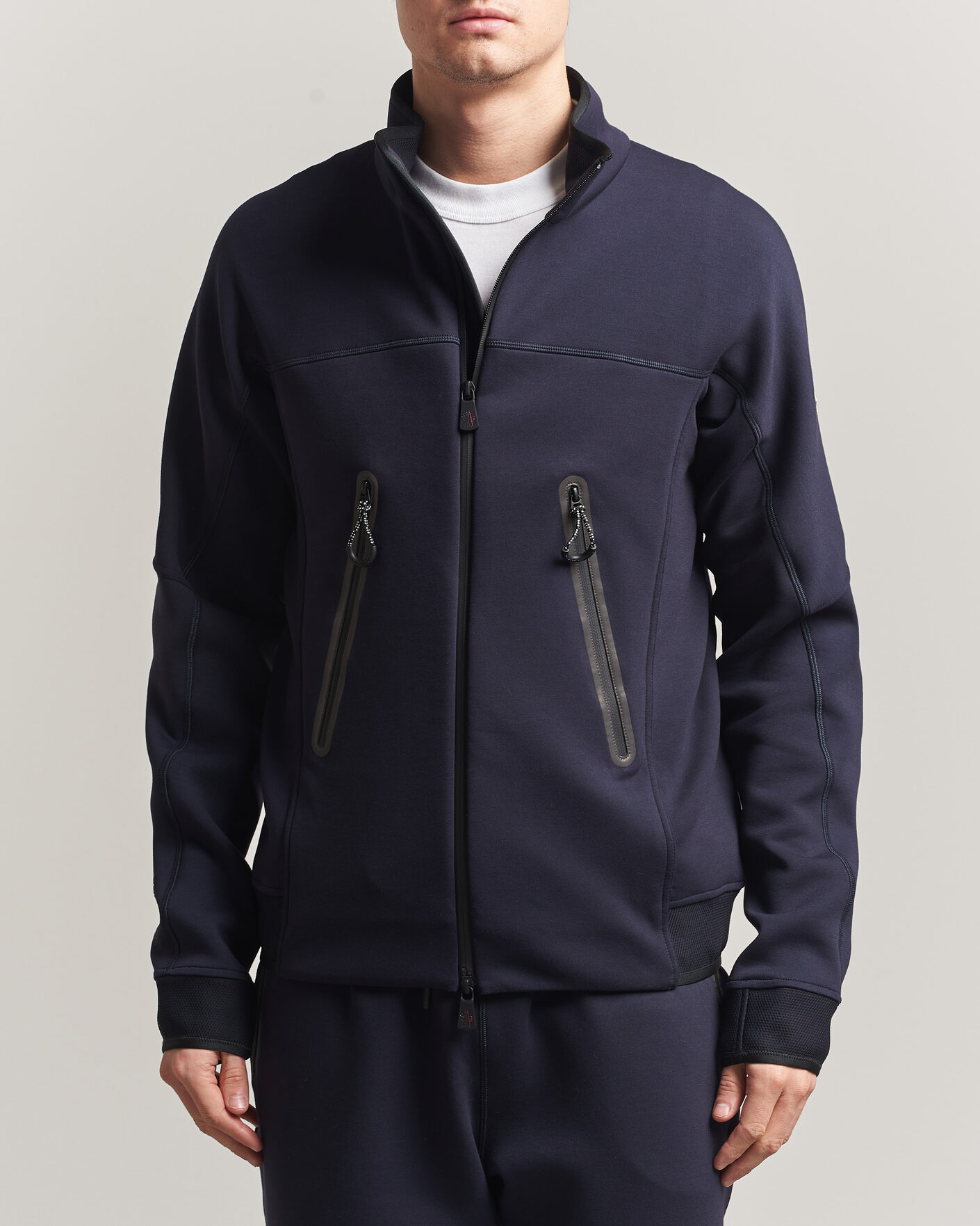 Herr | Tröjor | Moncler Grenoble | Zip Up Cardigan Navy