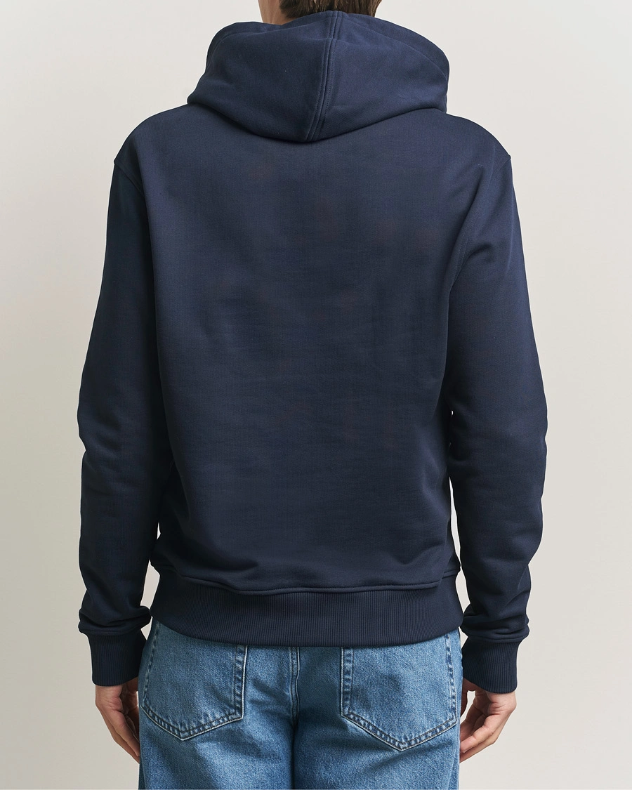 Herr | Tröjor | AMI | Heart Logo Hoodie Navy