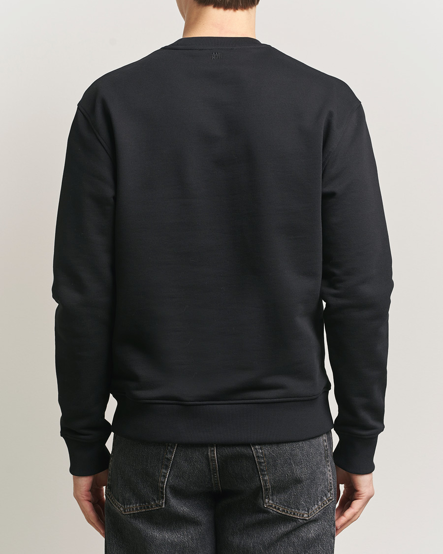 Herr | Tröjor | AMI | Heart Logo Sweatshirt Black