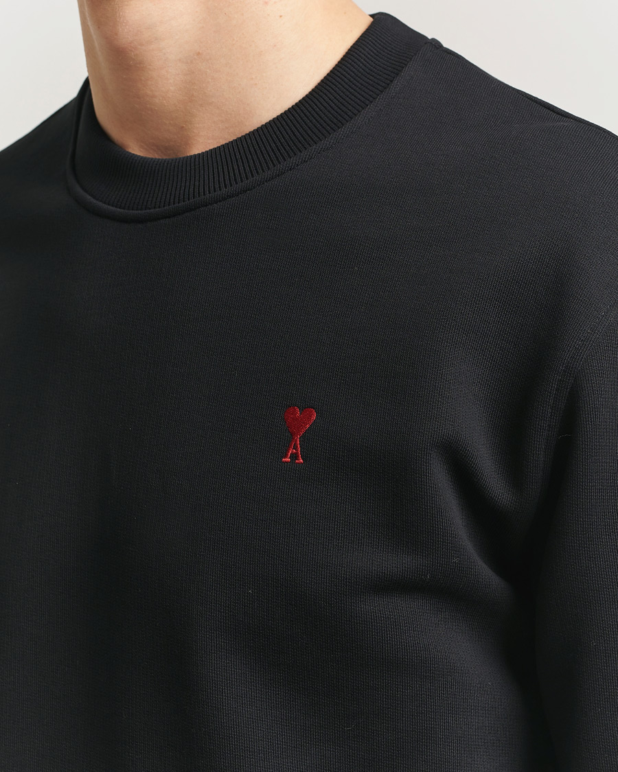Herr | Tröjor | AMI | Heart Logo Sweatshirt Black