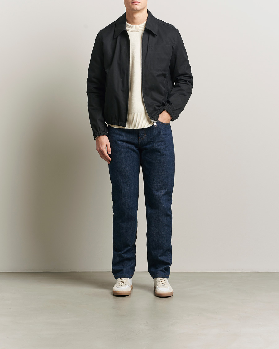 Herr | Jackor | AMI | Zipped Jacket Black