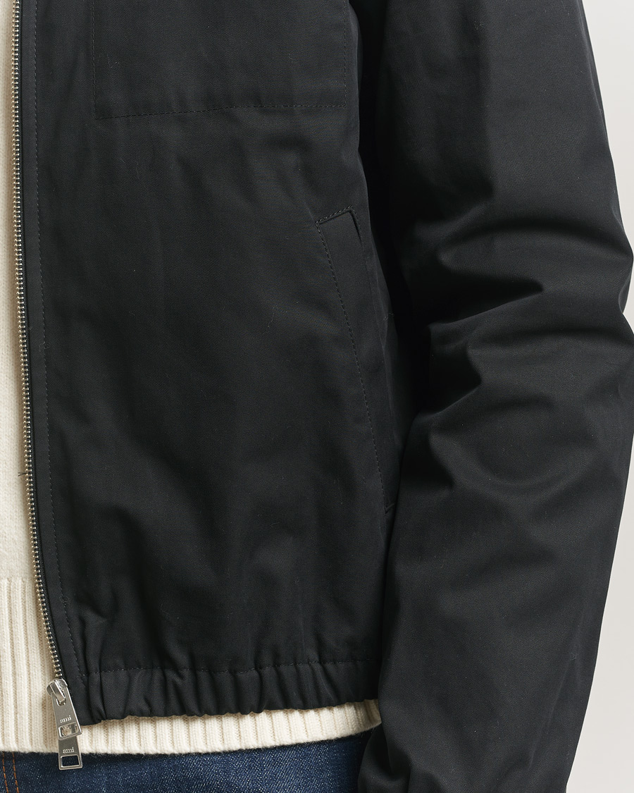 Herr | Jackor | AMI | Zipped Jacket Black