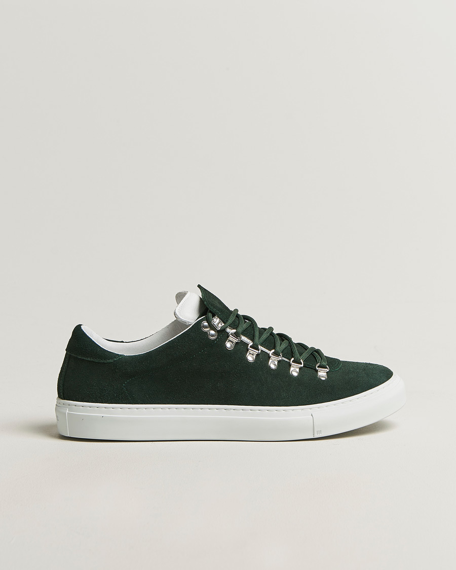 Herr | Sneakers | Diemme | Marostica Low Sneaker Bottle Green Suede