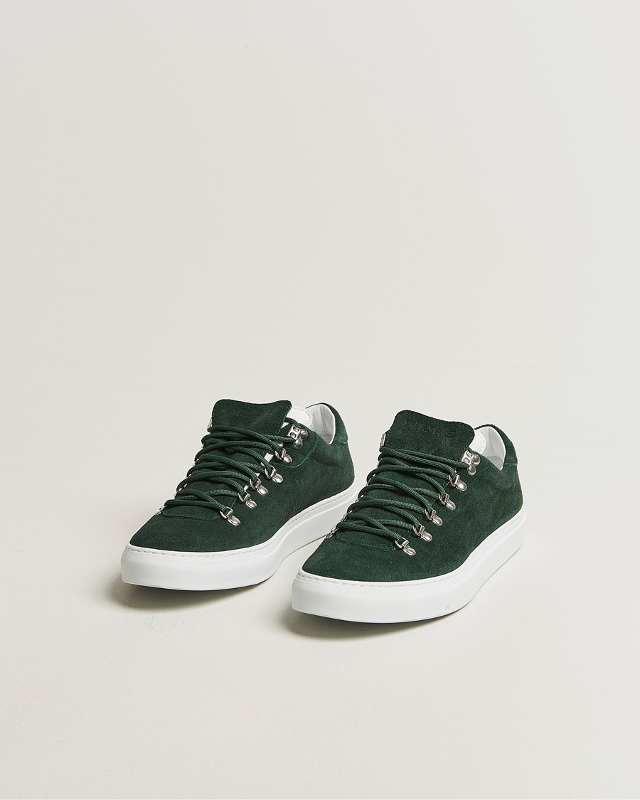 Herr | Sneakers | Diemme | Marostica Low Sneaker Bottle Green Suede