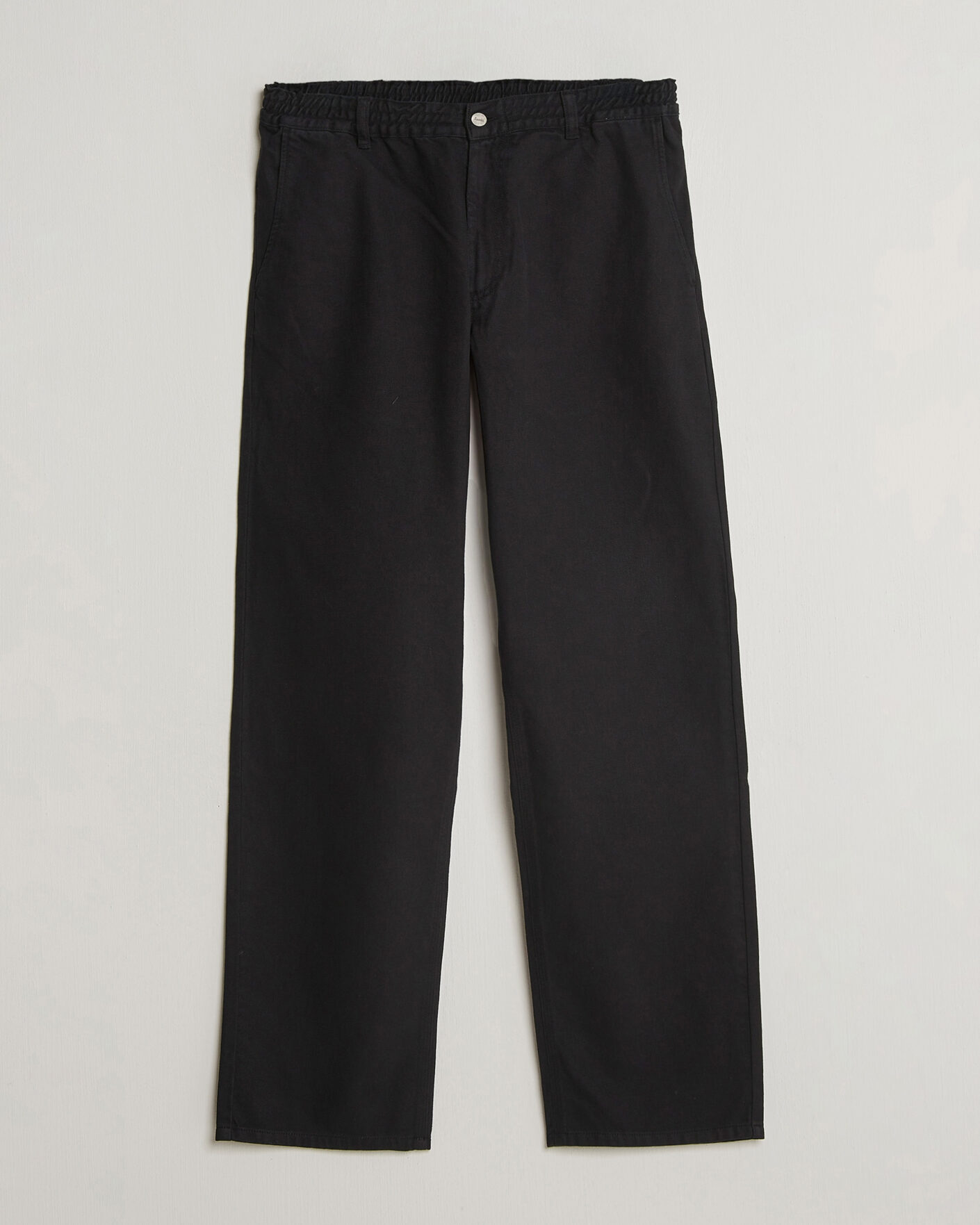 Herr | Byxor | Forét | Clay Twill Pants Black
