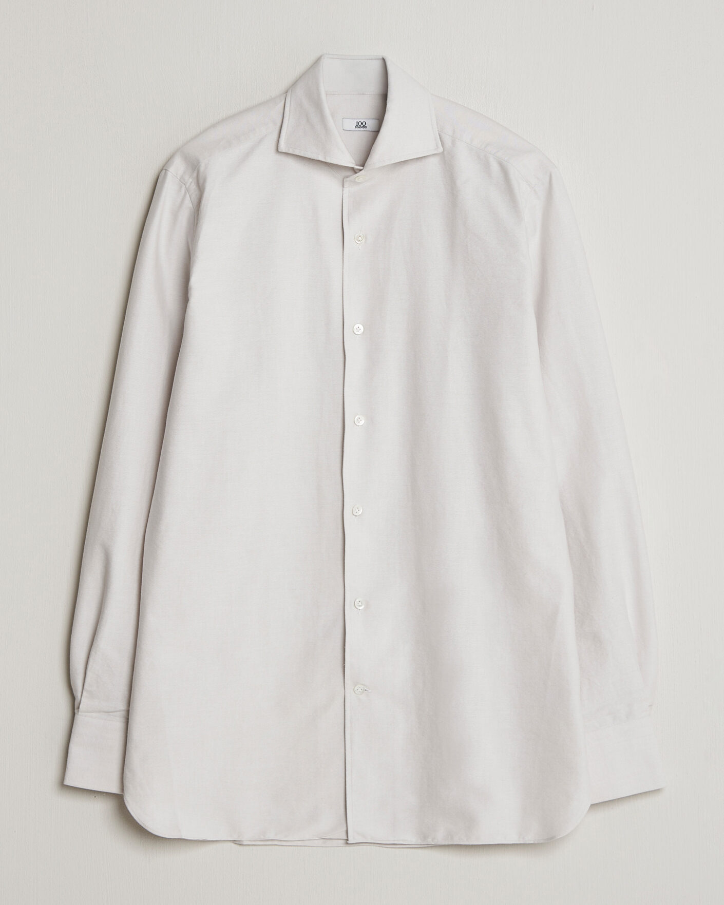 Herr | Skjortor | 100Hands | Washed Oxford Shirt Grey