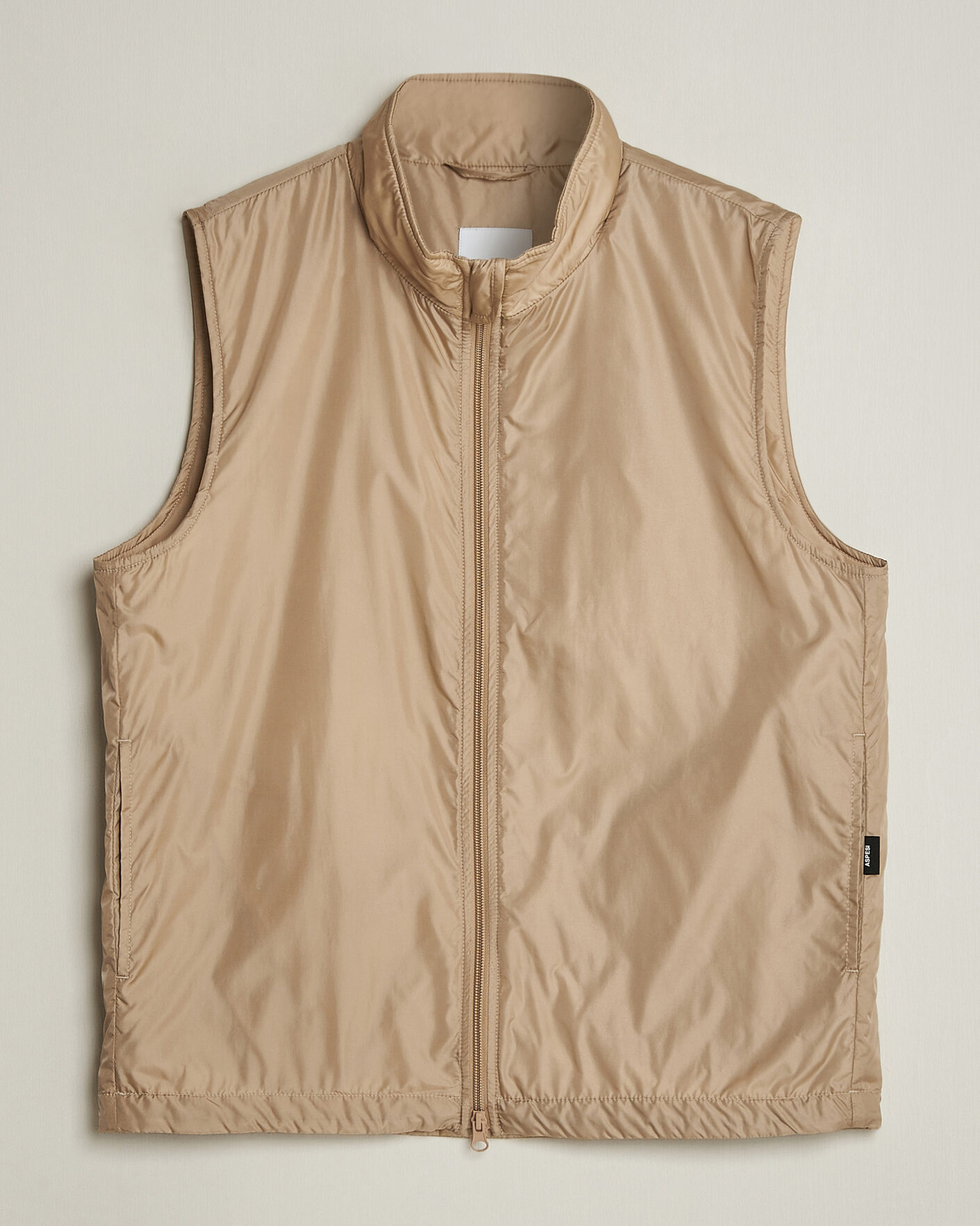 Herr | Västar | Aspesi | Vernes Nylon Gilet Beige