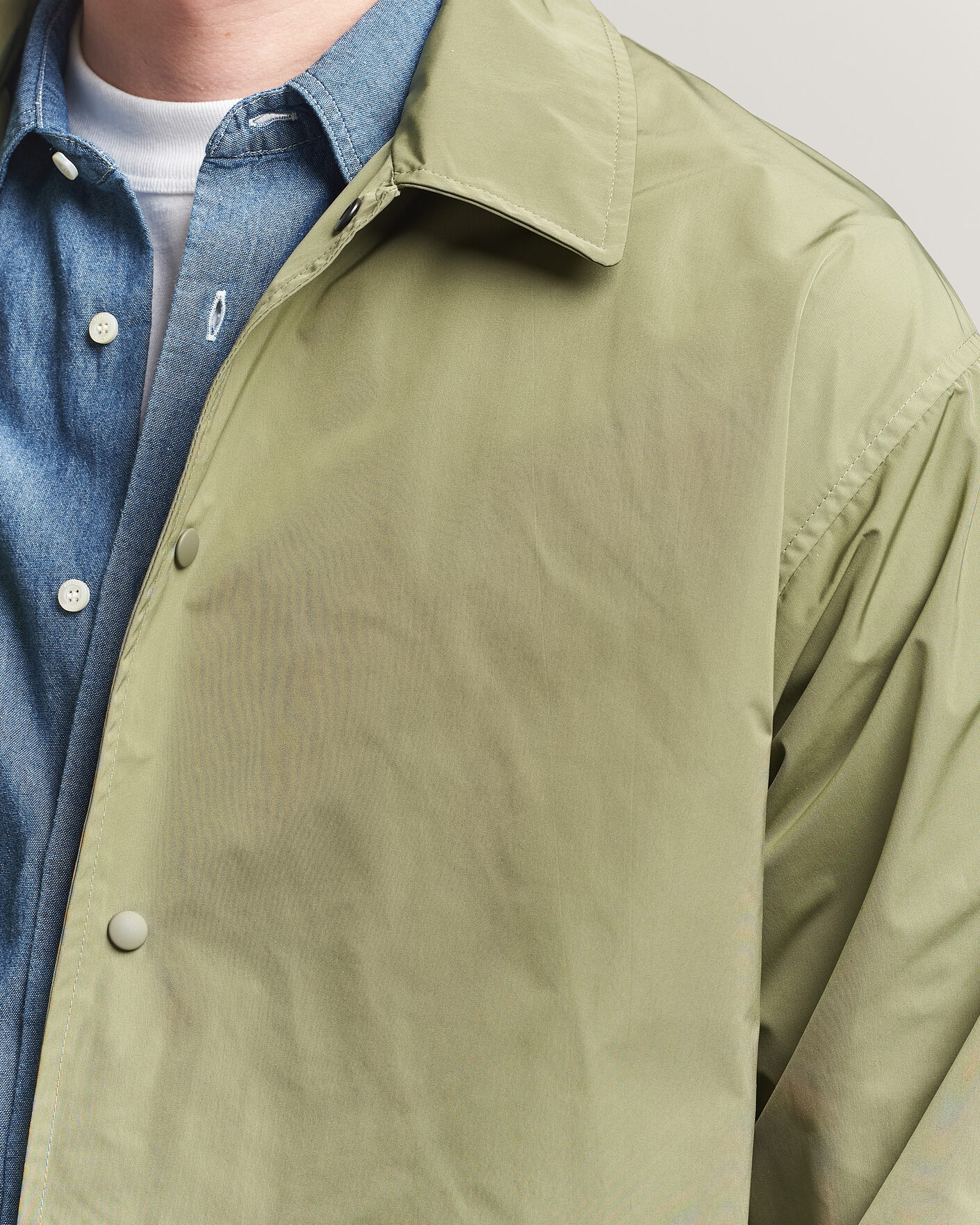 Herr | Jackor | Aspesi | Pollard Varsity Jacket Olive