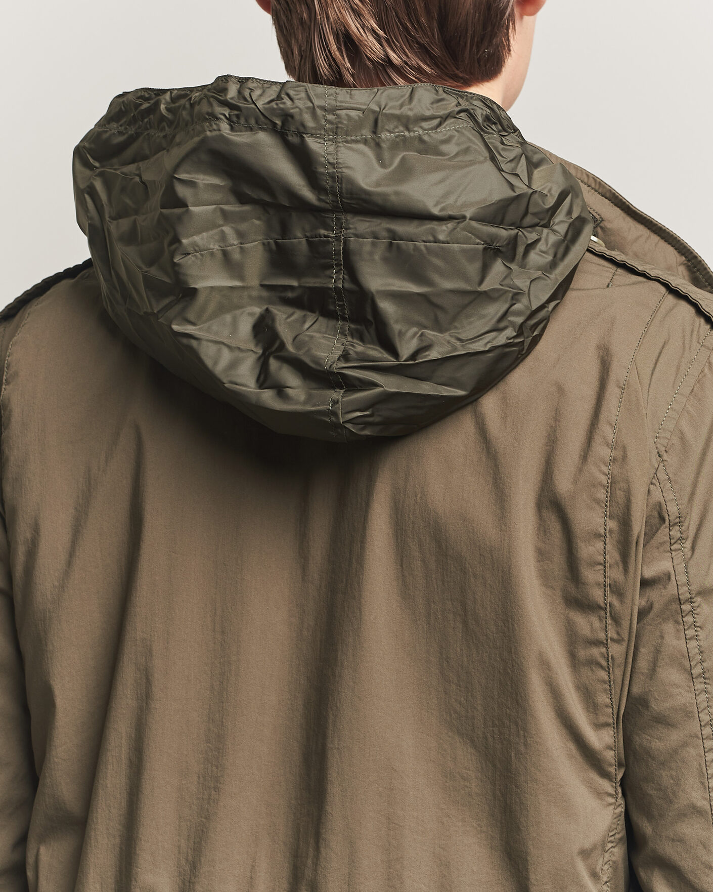 Herr | Jackor | Aspesi | Lightweight Cotton Field Jacket Military