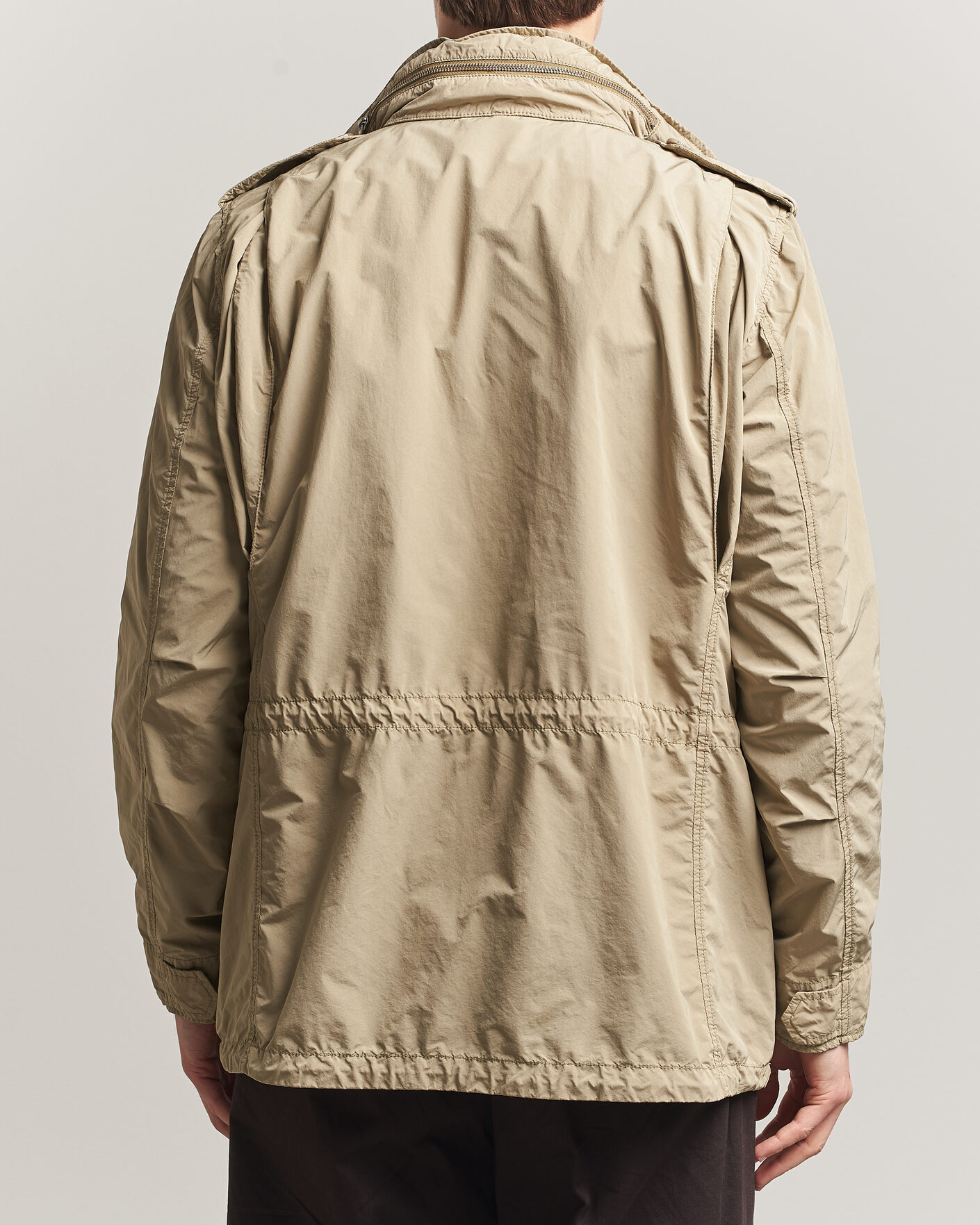 Herr | Jackor | Aspesi | Garment Dyed Field Jacket Sand