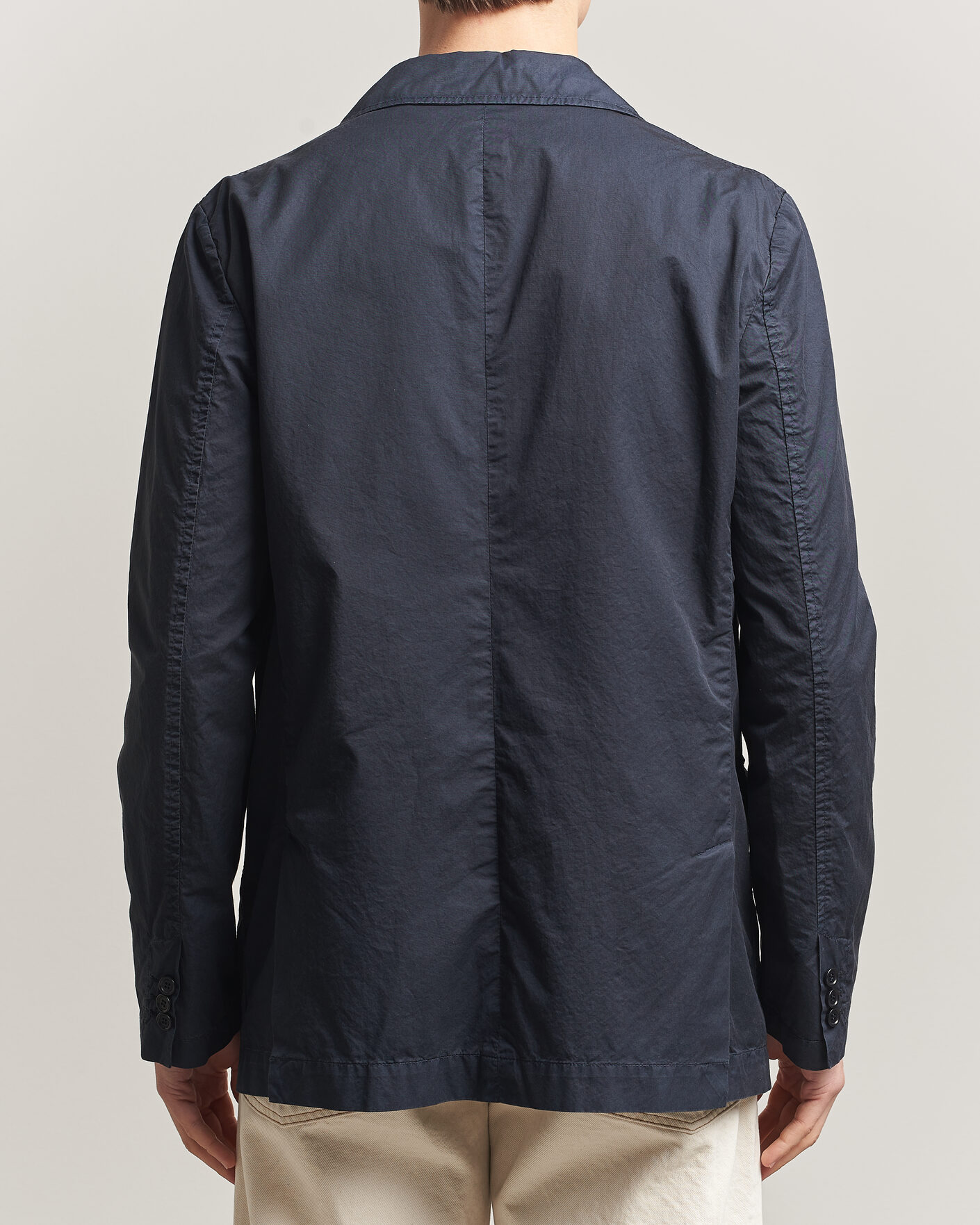 Herr | Kavajer | Aspesi | Cotton Blazer Navy