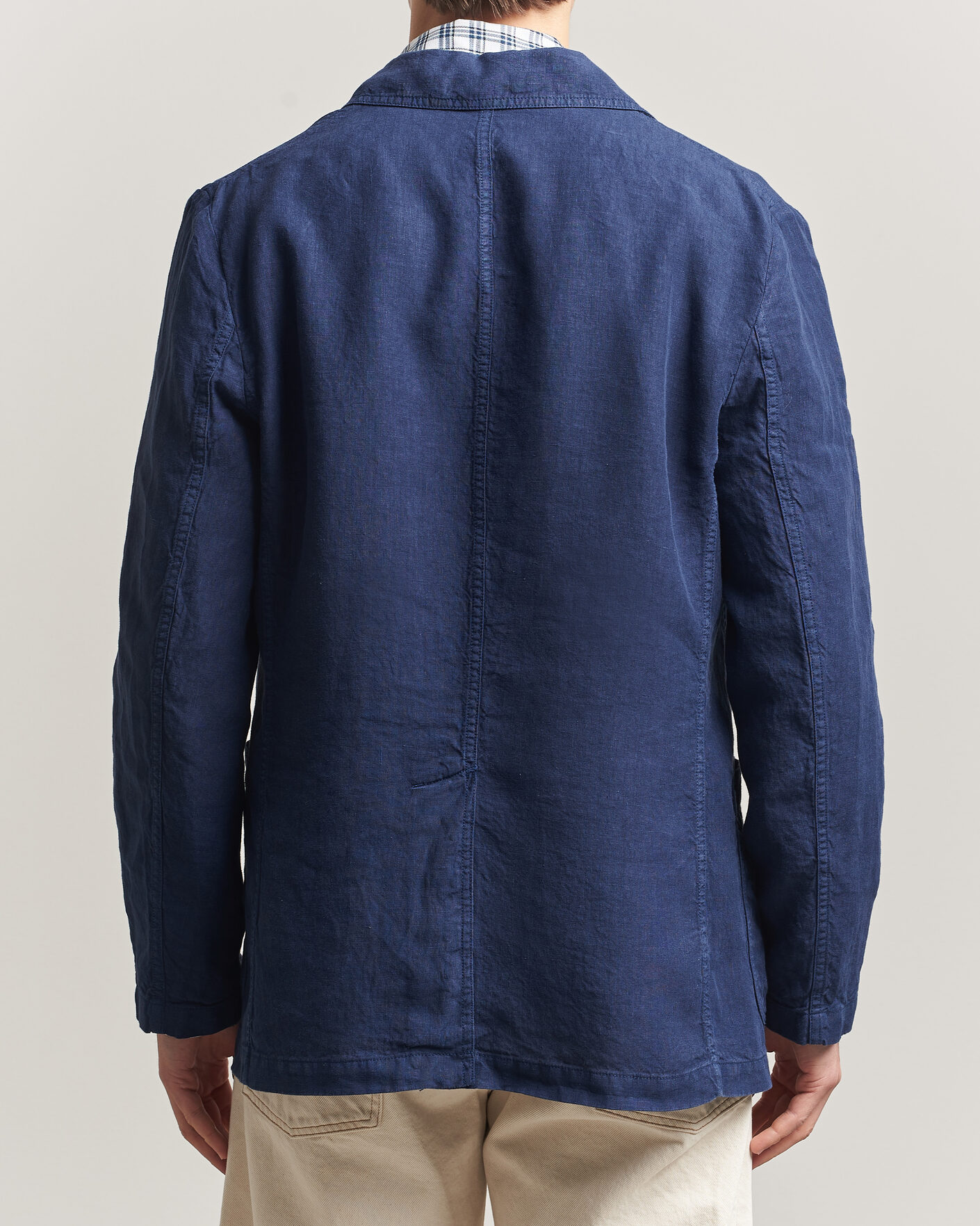 Herr | Kavajer | Aspesi | Samuraki Linen Blazer Navy
