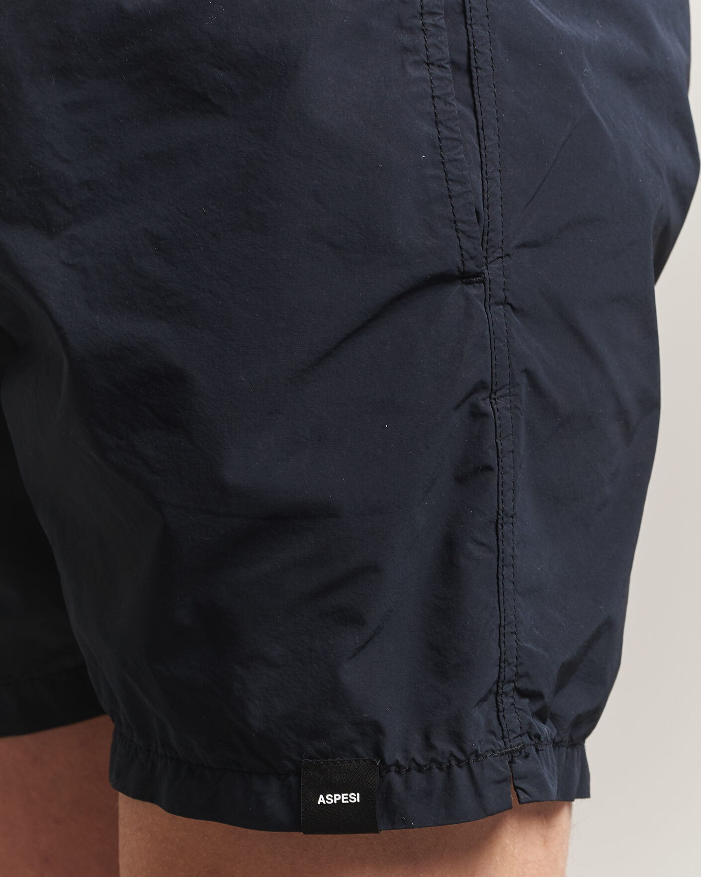 Herr | Badbyxor | Aspesi | Caprese Nylon Swim Trunks Navy
