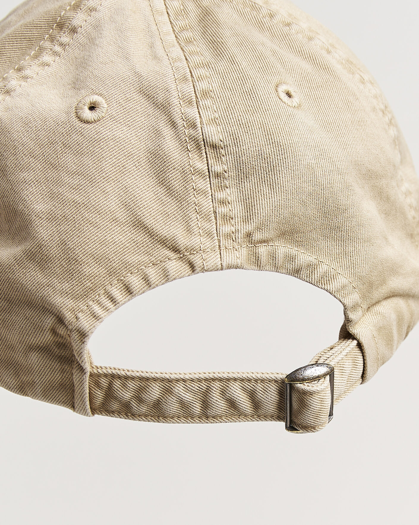 Herr | Hattar & kepsar | Auralee | Garment Dyed Finx Baseball Cap Light Beige