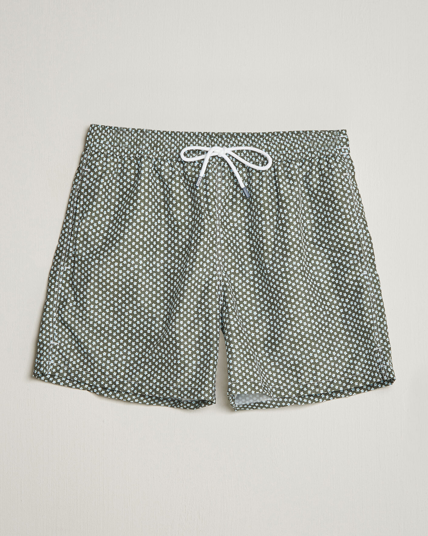 Herr | Badbyxor | Fedeli | Madeira Swim Trunk Green Flowers
