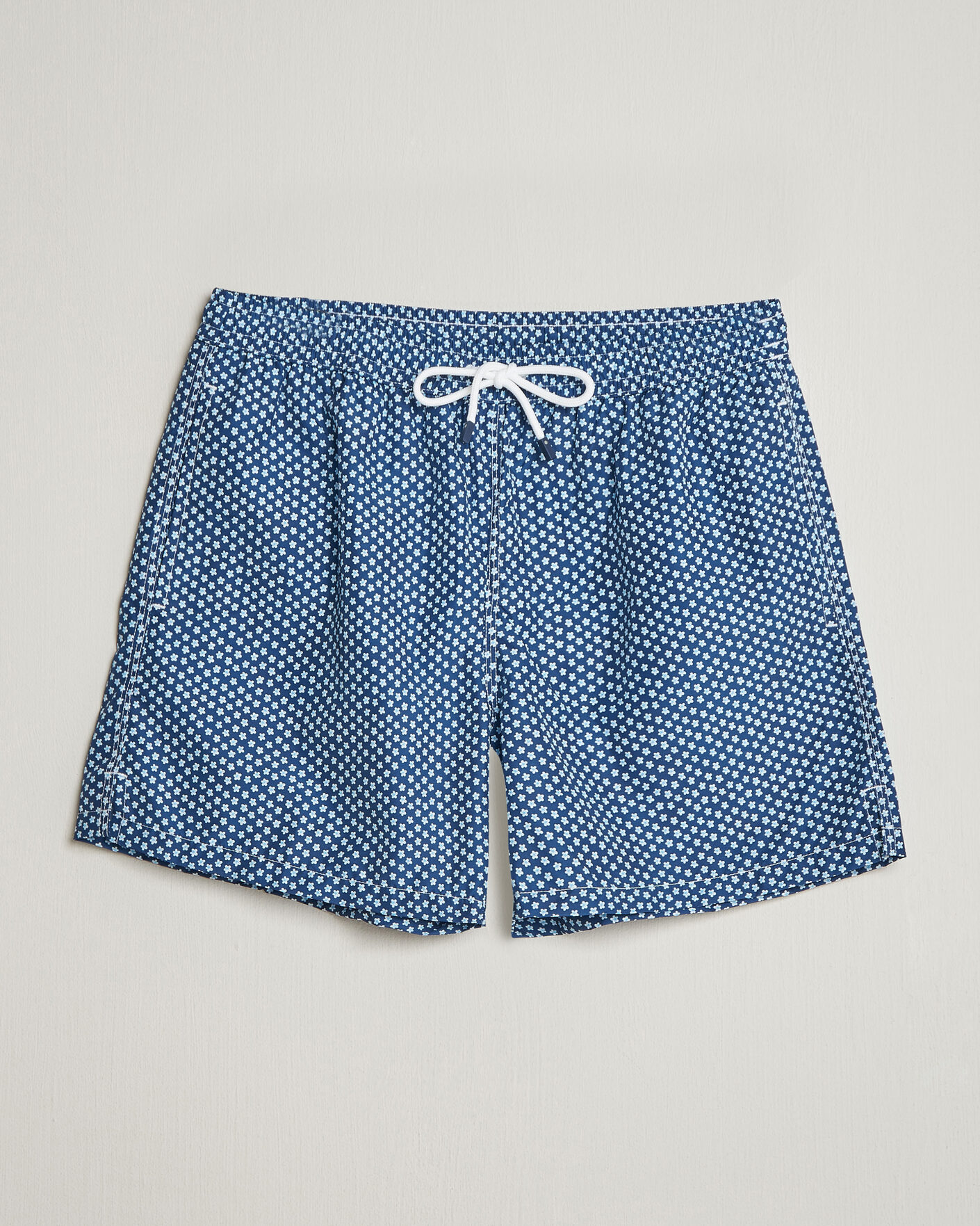 Herr | Badbyxor | Fedeli | Madeira Swim Trunk Blue Flowers