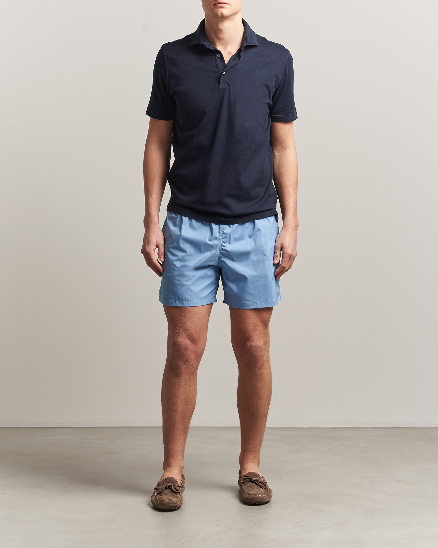 Herr | Badbyxor | Fedeli | Madeira Swim Trunk Light Blue