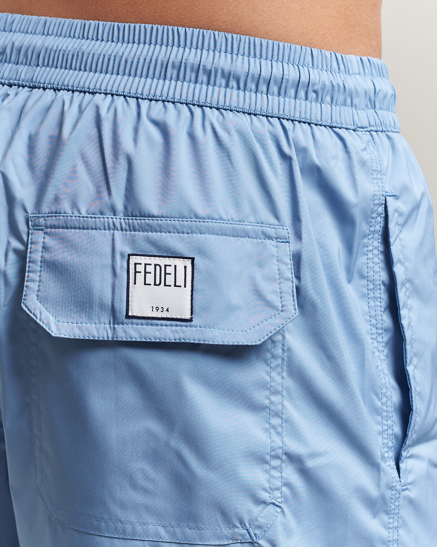 Herr | Badbyxor | Fedeli | Madeira Swim Trunk Light Blue