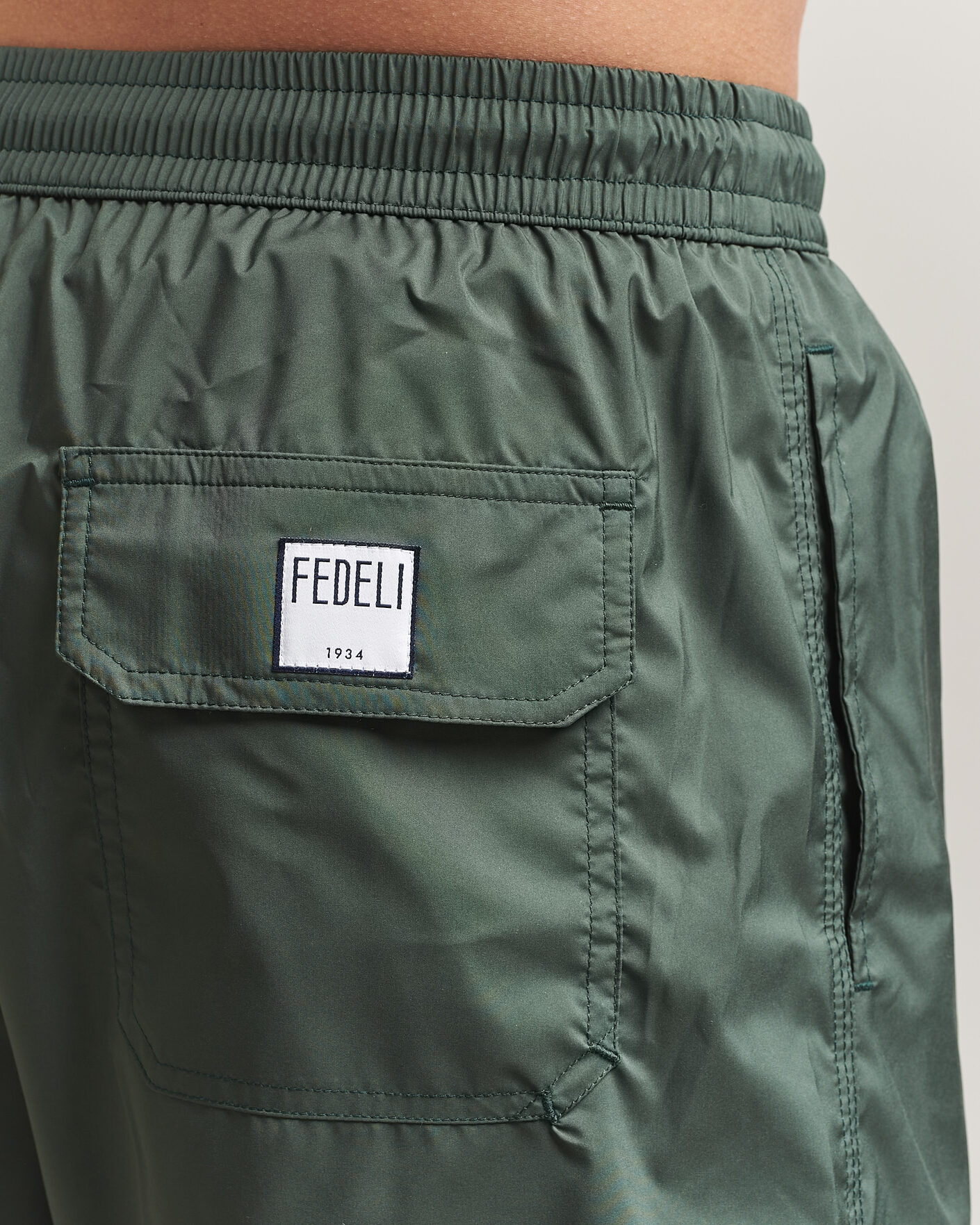 Herr | Badbyxor | Fedeli | Madeira Swim Trunk Dark Green