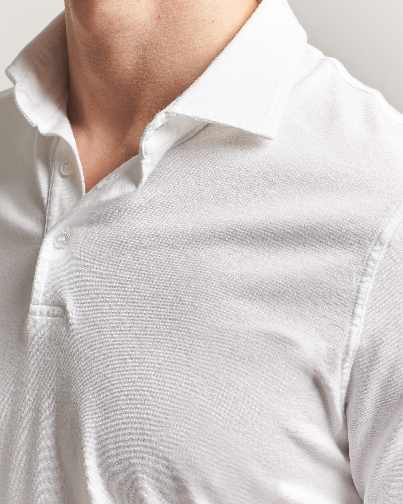 Herr | Pikéer | Fedeli | Zero Organic Cotton Polo White
