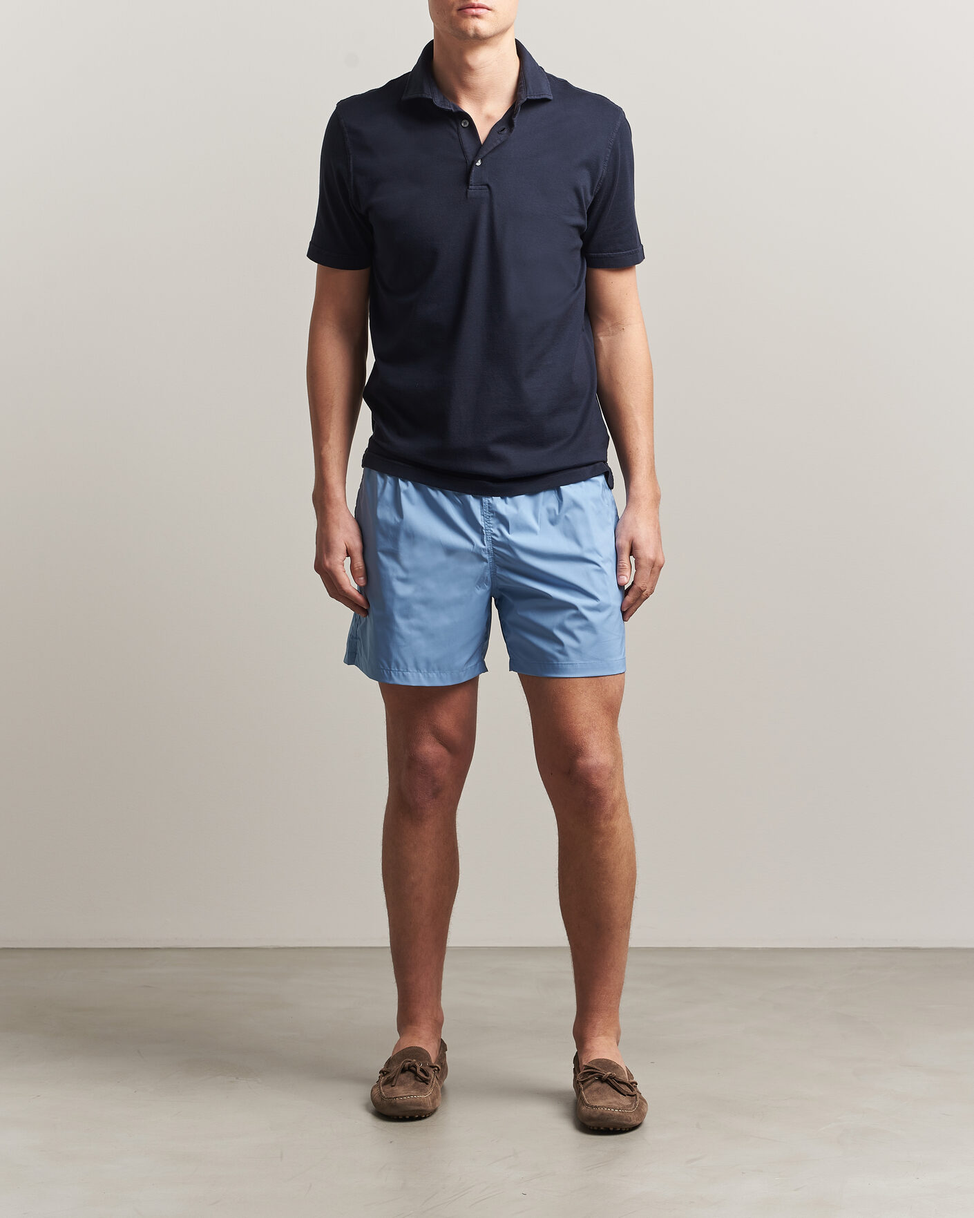 Herr | Pikéer | Fedeli | Zero Organic Cotton Polo Navy